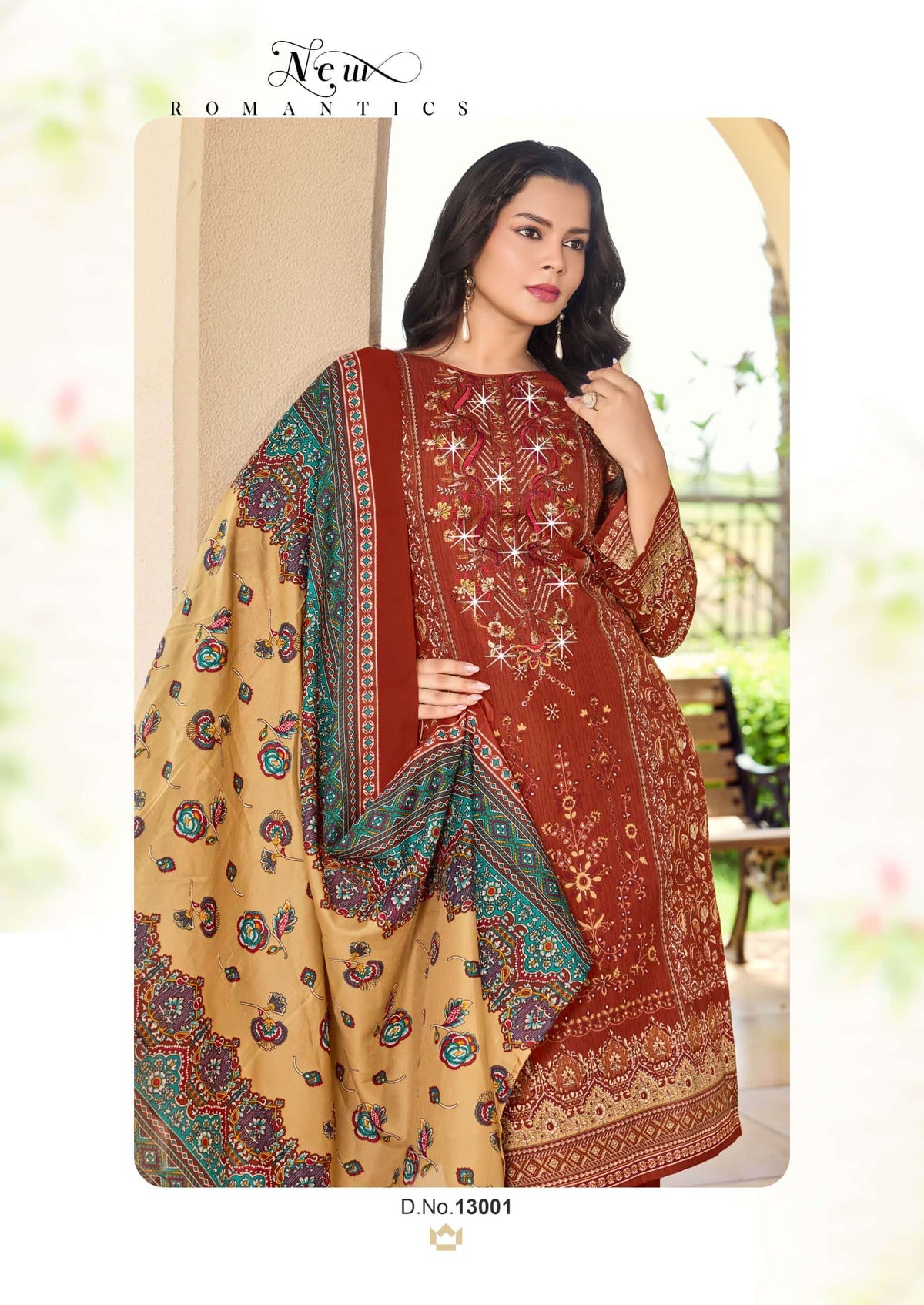 Vandana Creation Nagina Vol 13 Cotton Embroidered Dress Material Wholesale Price