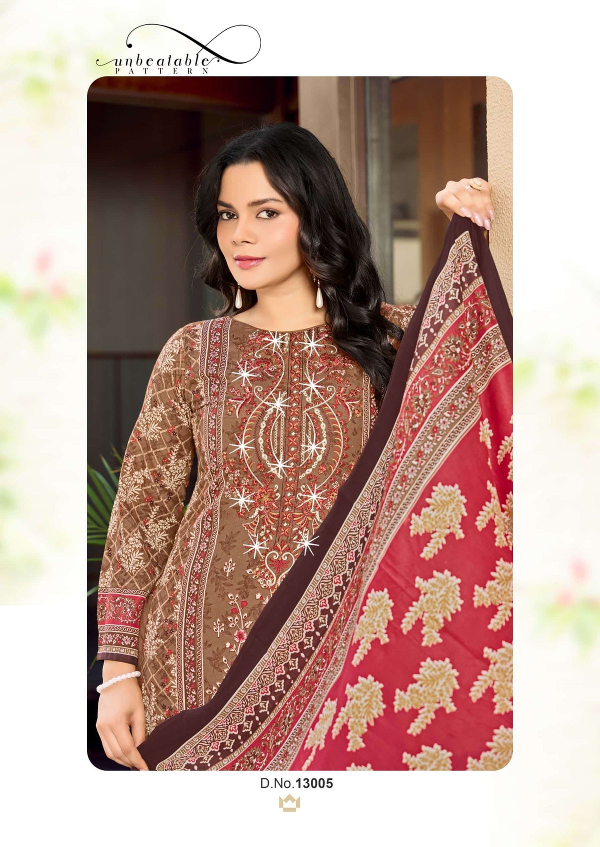 Vandana Creation Nagina Vol 13 Cotton Embroidered Dress Material Wholesale Price