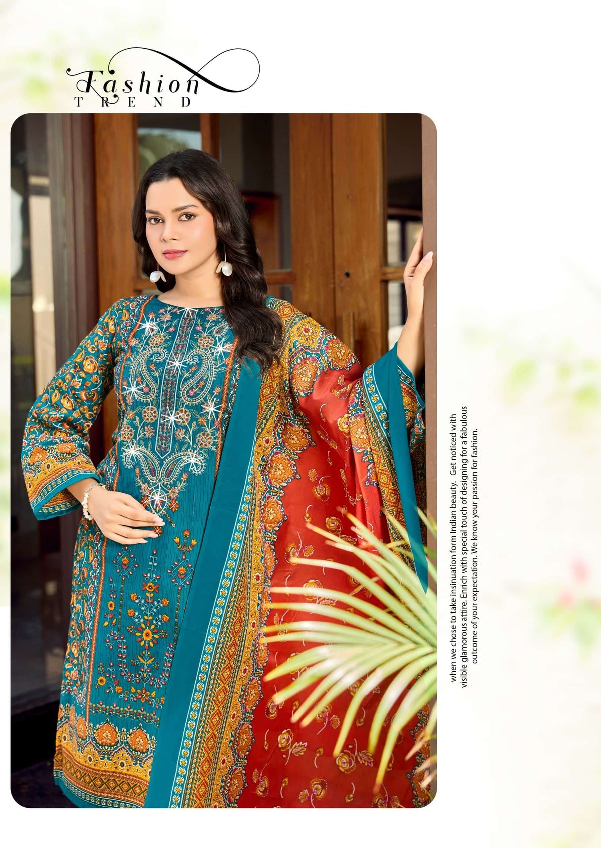 Vandana Creation Nagina Vol 13 Cotton Embroidered Dress Material Wholesale Price