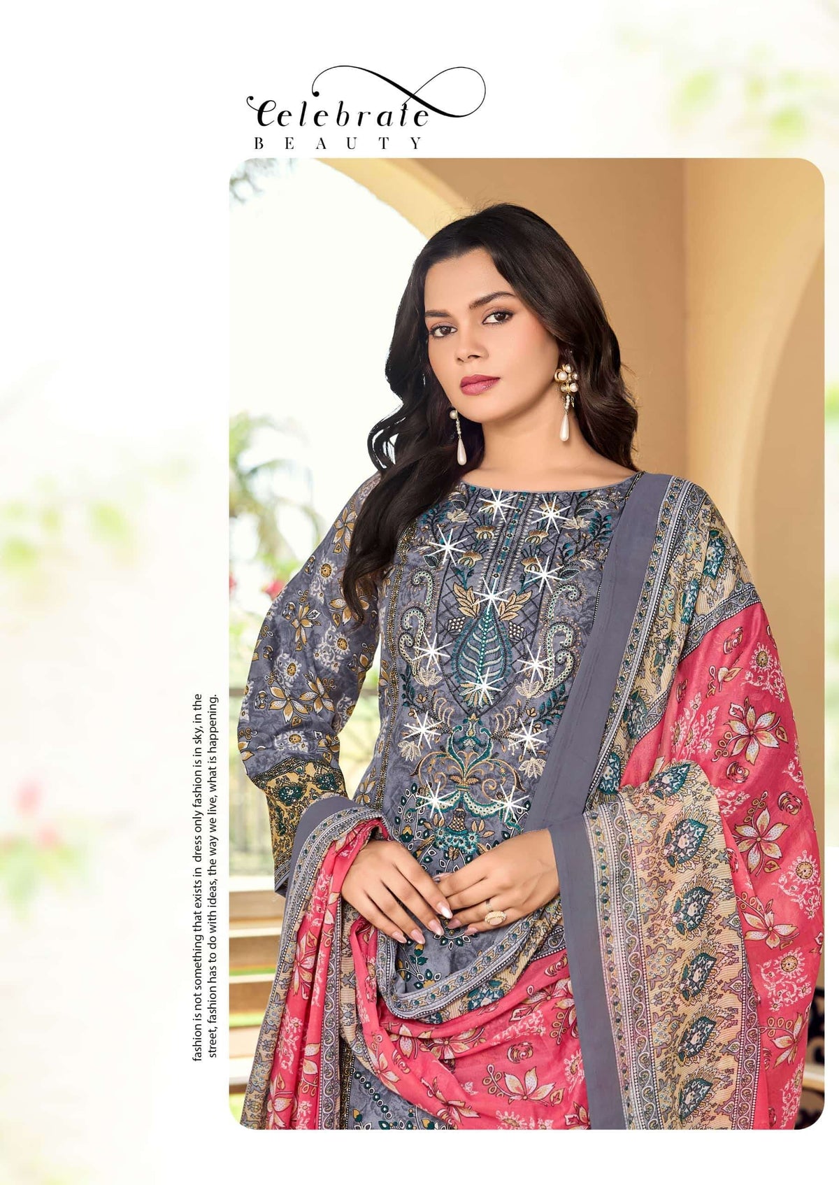 Vandana Creation Nagina Vol 13 Cotton Embroidered Dress Material Wholesale Price