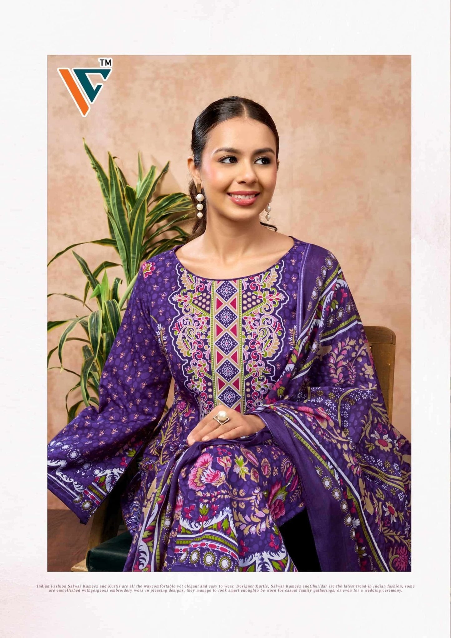 Vandana Creation Nazakat Vol 17 Printed Cotton Dress Material - Amrah Wholesale