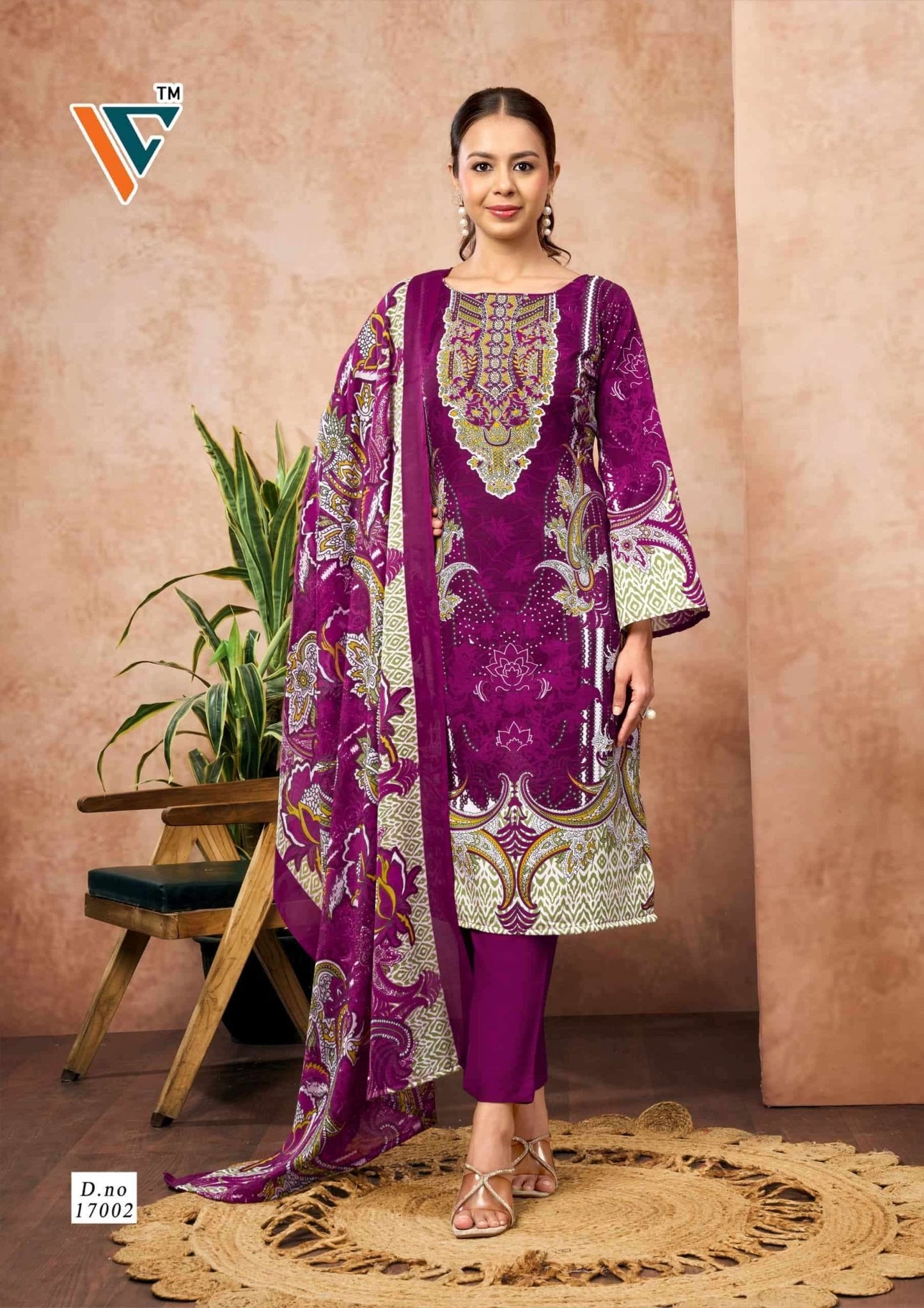 Vandana Creation Nazakat Vol 17 Printed Cotton Dress Material - Amrah Wholesale