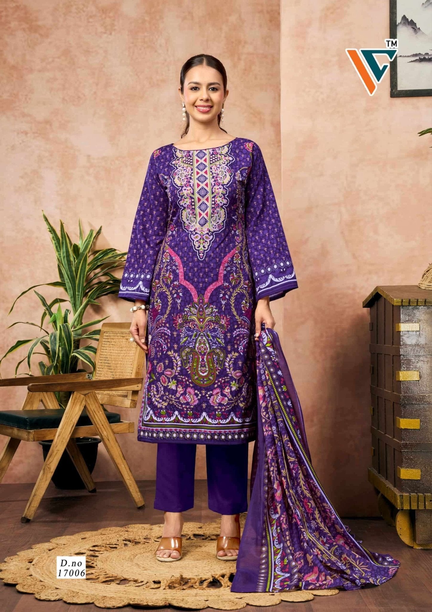 Vandana Creation Nazakat Vol 17 Printed Cotton Dress Material - Amrah Wholesale