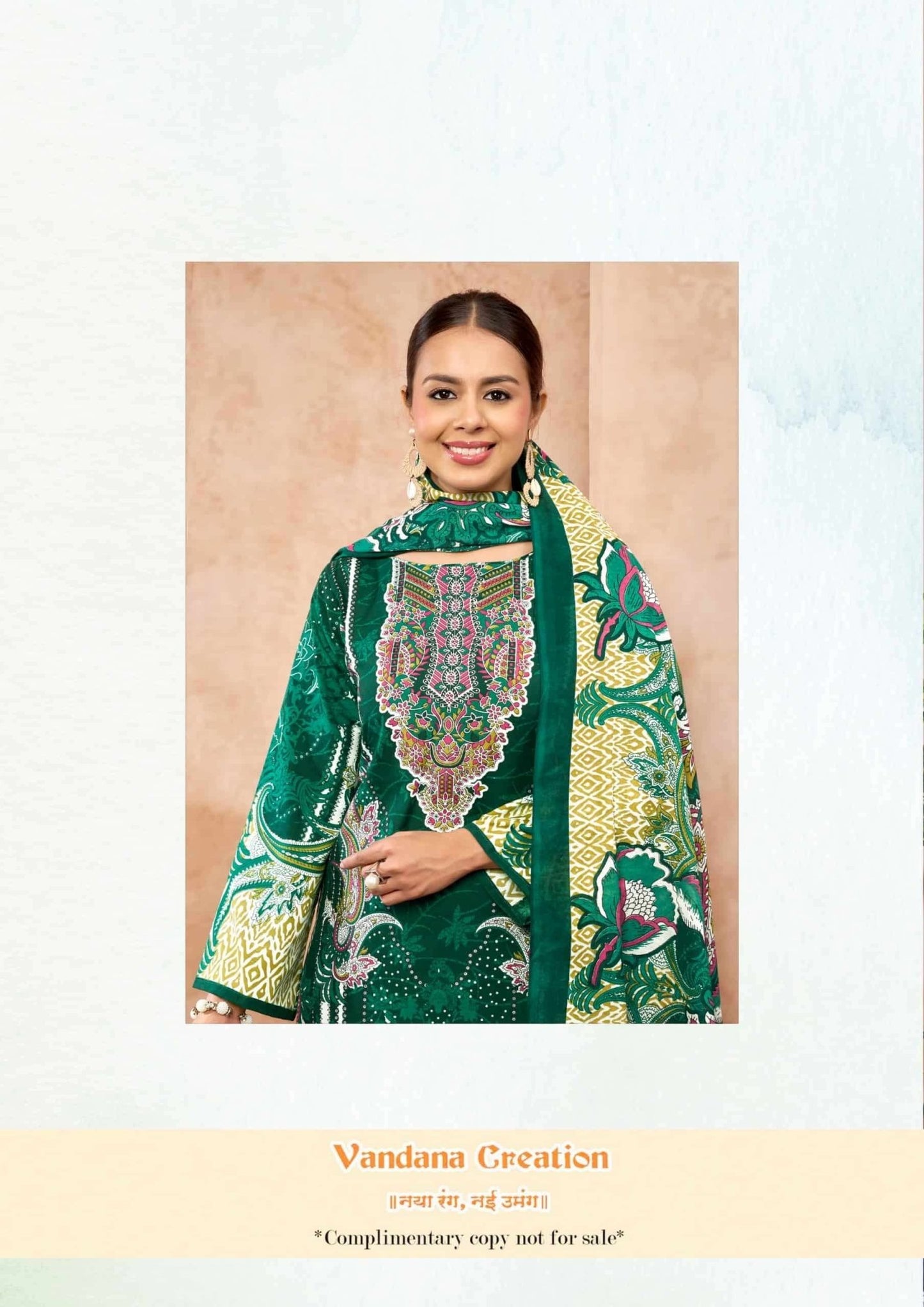 Vandana Creation Nazakat Vol 17 Printed Cotton Dress Material - Amrah Wholesale