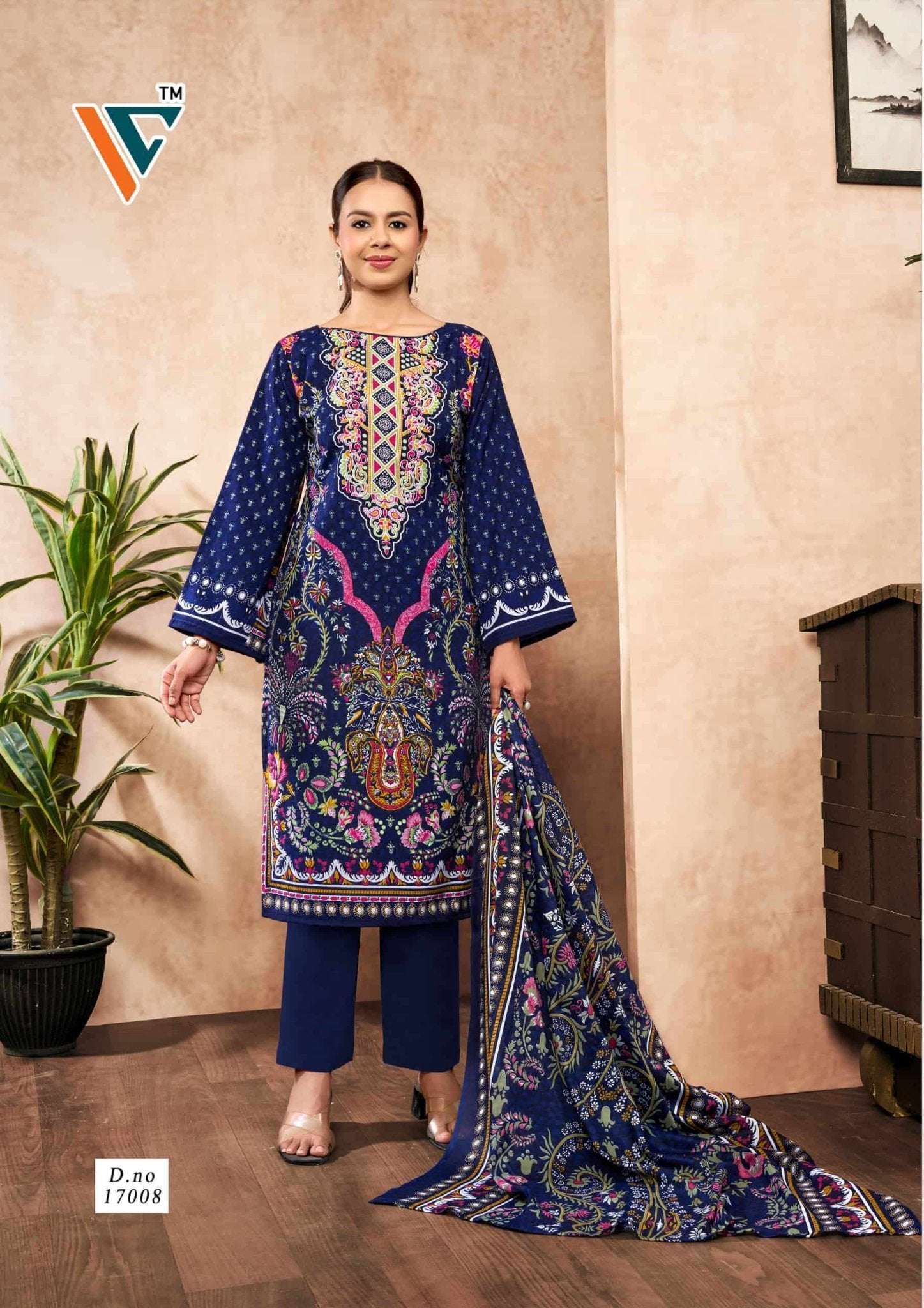 Vandana Creation Nazakat Vol 17 Printed Cotton Dress Material - Amrah Wholesale