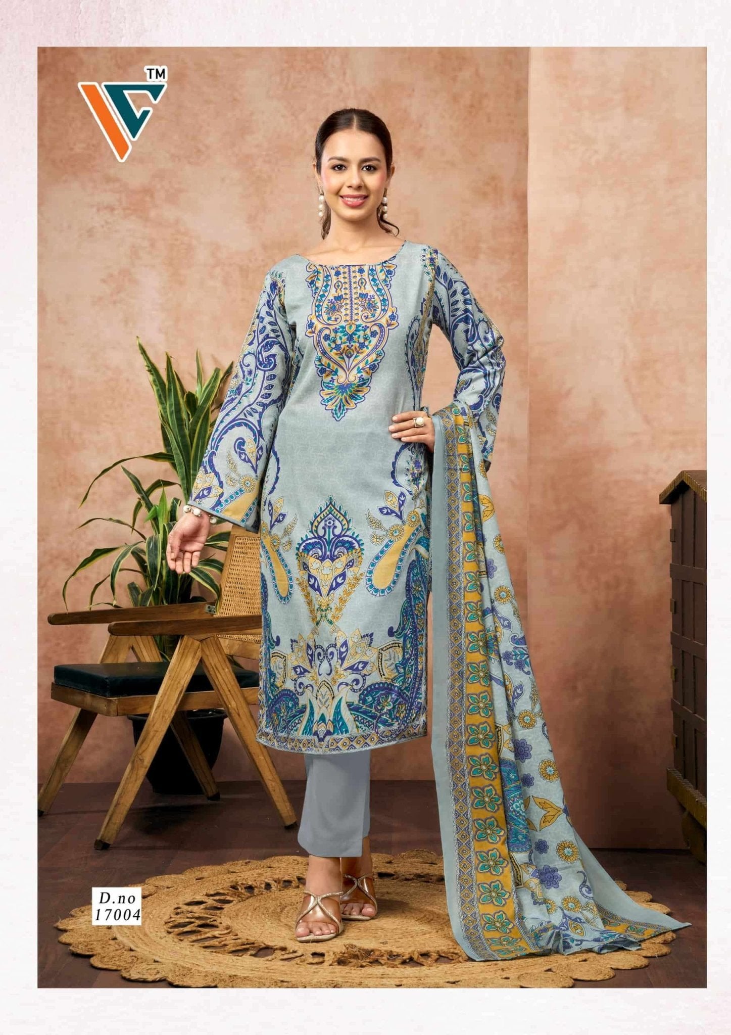 Vandana Creation Nazakat Vol 17 Printed Cotton Dress Material - Amrah Wholesale