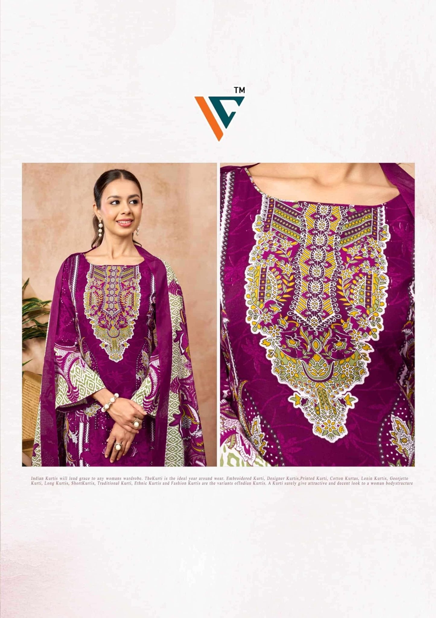 Vandana Creation Nazakat Vol 17 Printed Cotton Dress Material - Amrah Wholesale