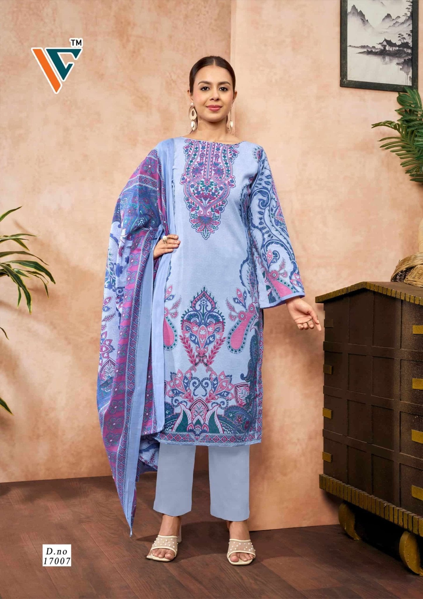 Vandana Creation Nazakat Vol 17 Printed Cotton Dress Material - Amrah Wholesale
