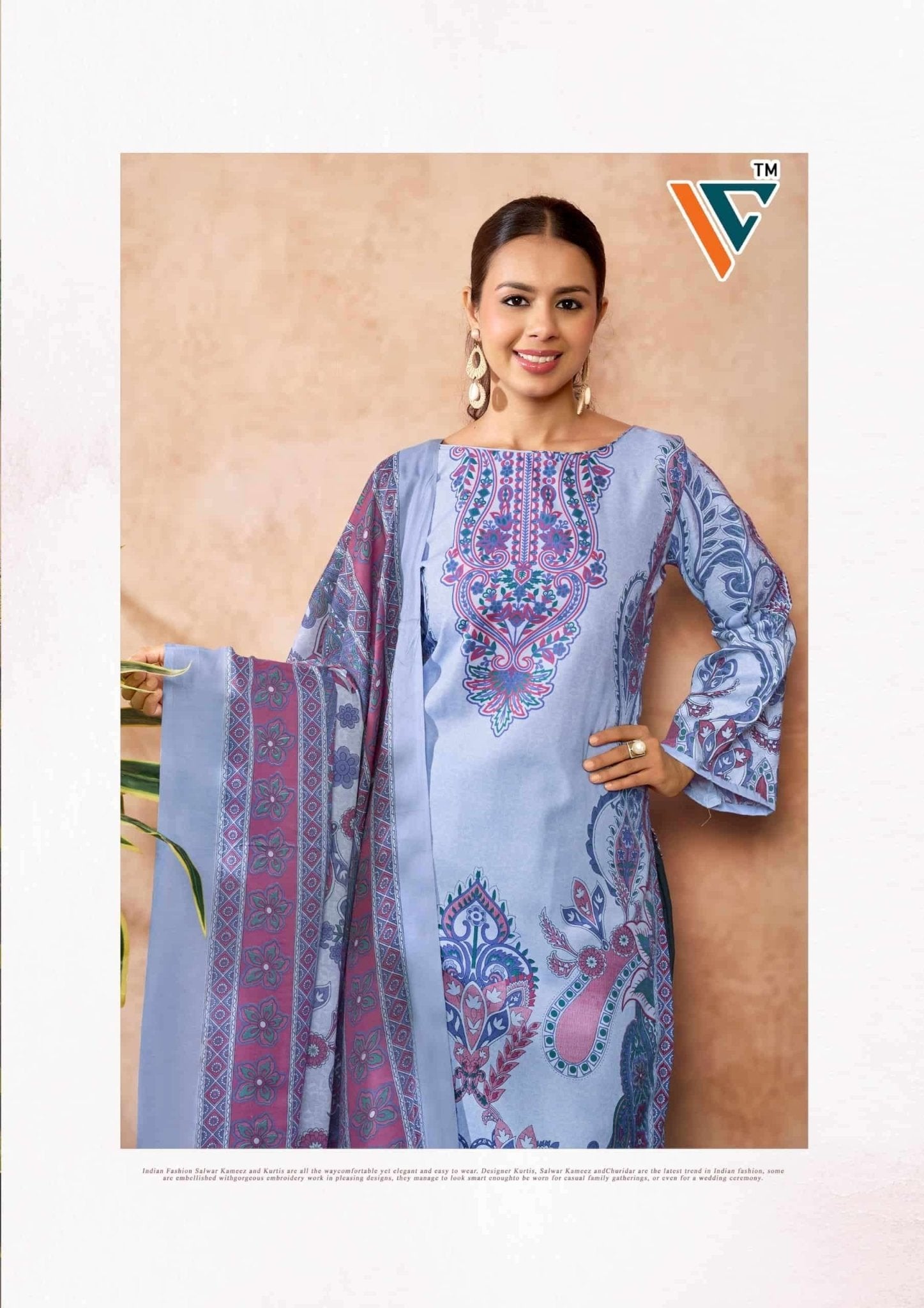 Vandana Creation Nazakat Vol 17 Printed Cotton Dress Material - Amrah Wholesale