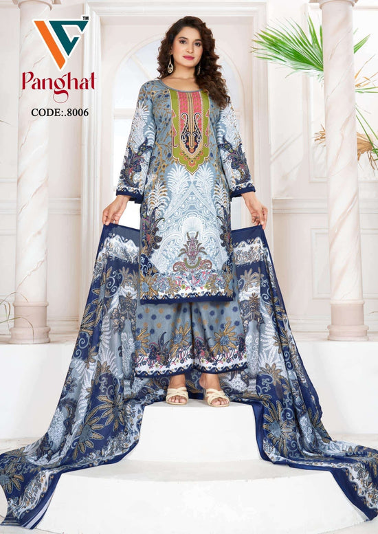 Vandana Creation Panghat Vol - 08 Cotton Dress Material - Amrah Wholesale
