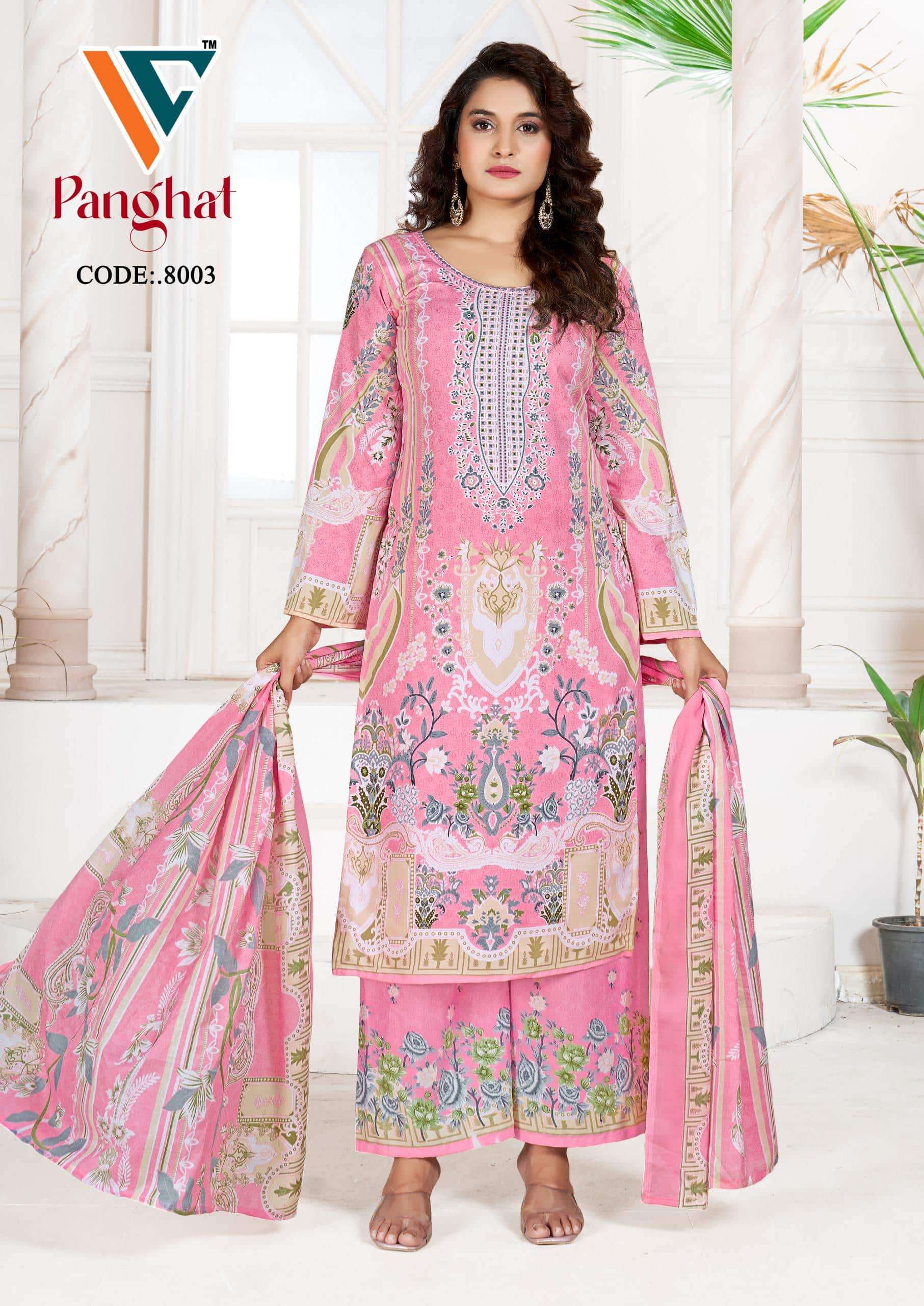 Vandana Creation Panghat Vol-08 Cotton Dress Material