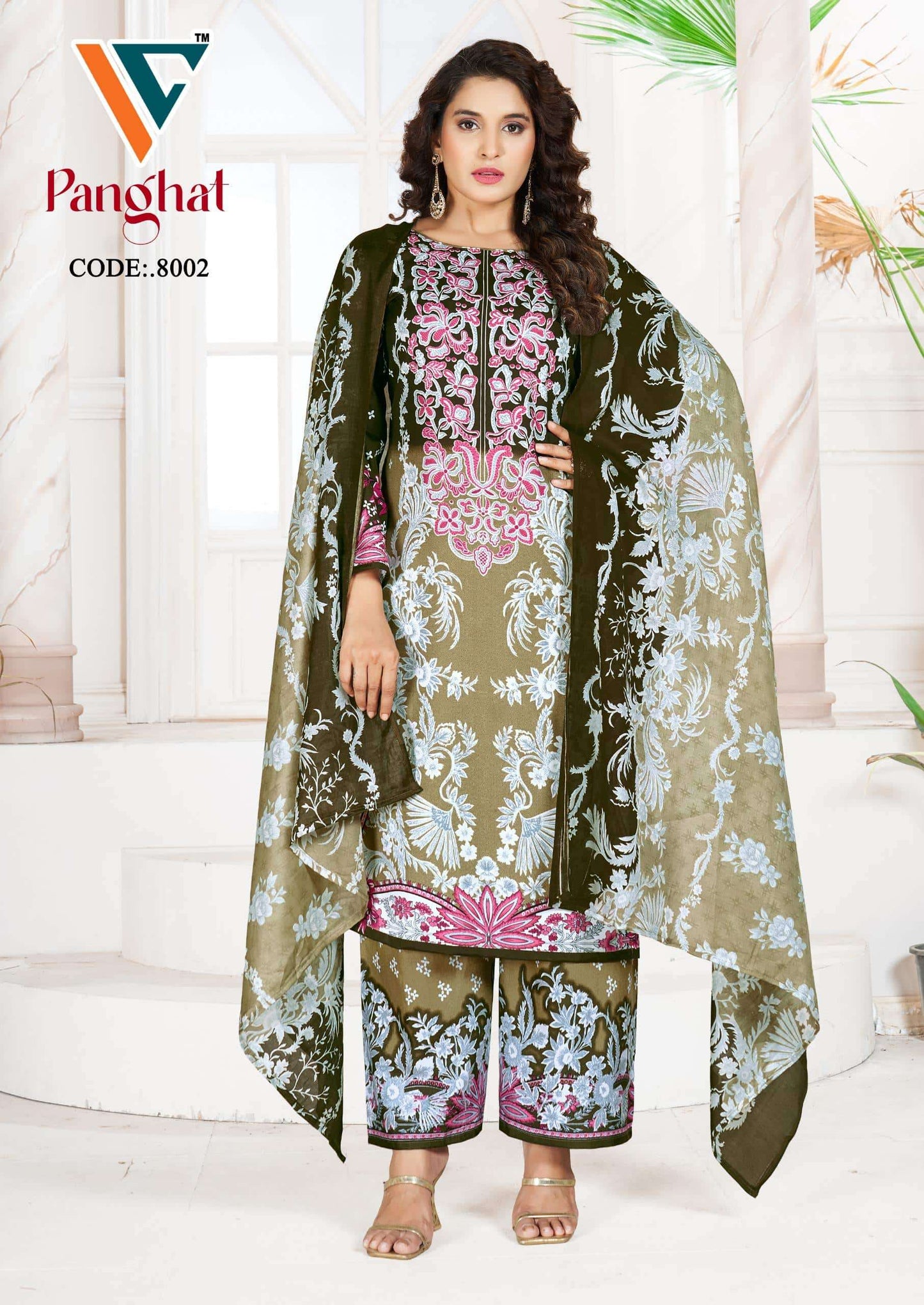 Vandana Creation Panghat Vol-08 Cotton Dress Material
