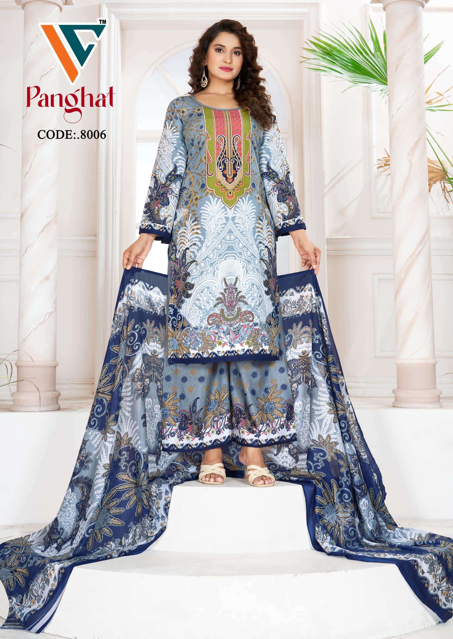 Vandana Creation Panghat Vol-08 Cotton Dress Material