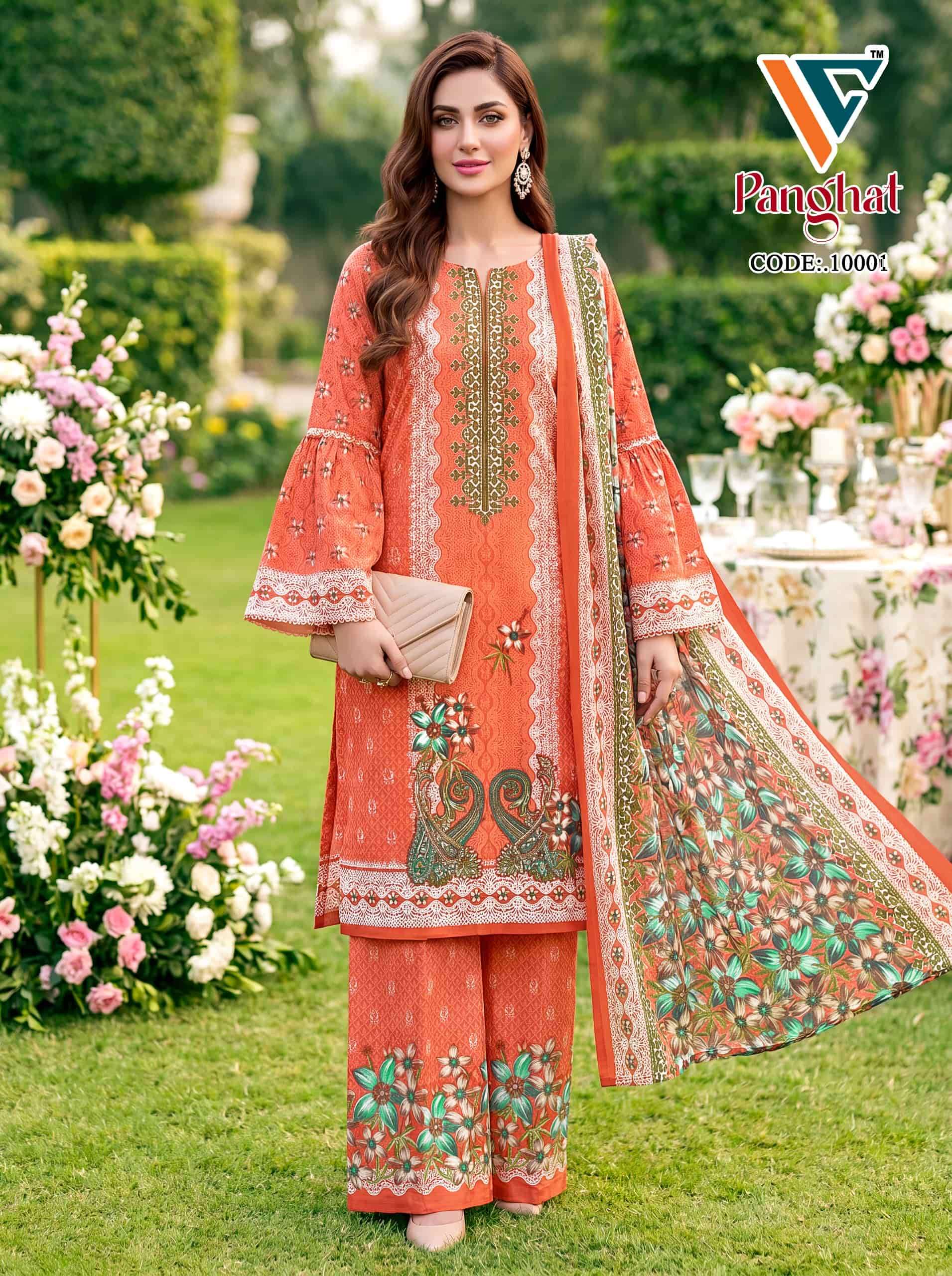 Vandana Creation Panghat Vol-10 Cotton Printed Dress Material Wholesale