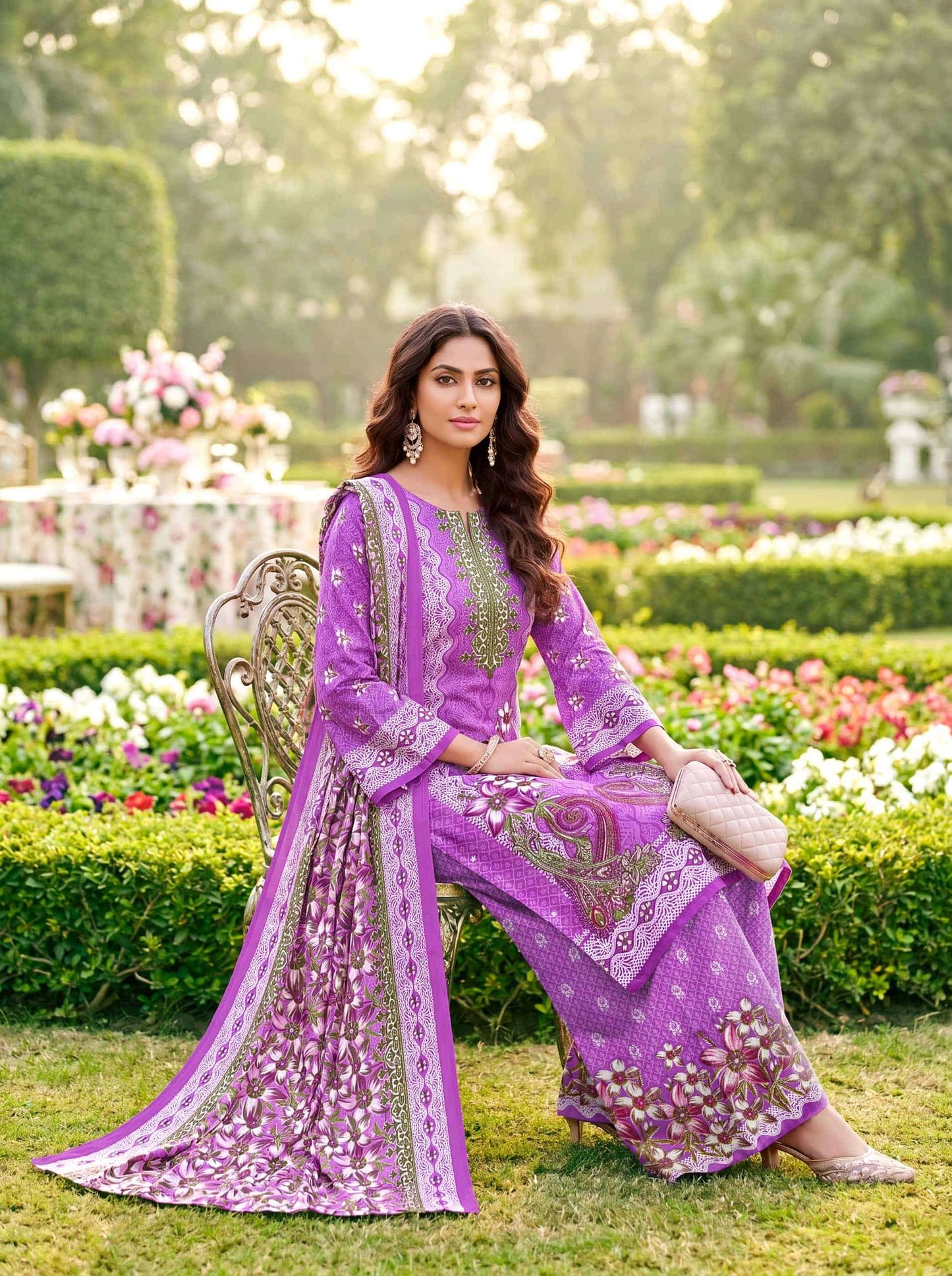 Vandana Creation Panghat Vol 10 Cotton Pakistani Print Dress Material