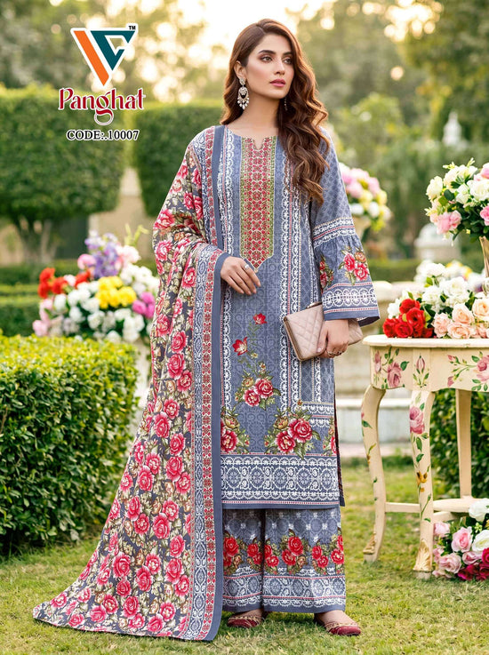Vandana Creation Panghat Vol 10 Cotton Pakistani Print Dress Material