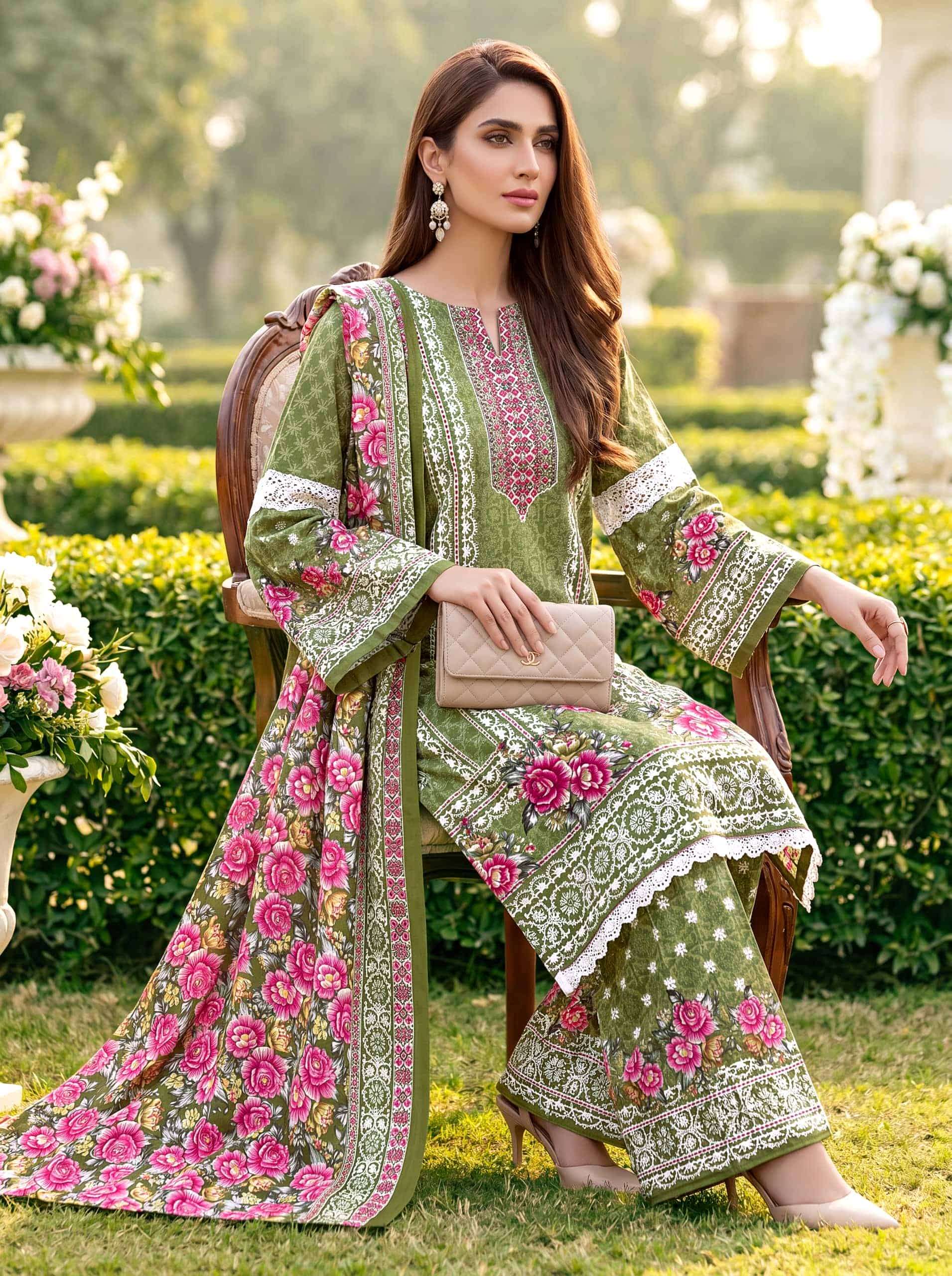 Vandana Creation Panghat Vol 10 Cotton Pakistani Print Dress Material