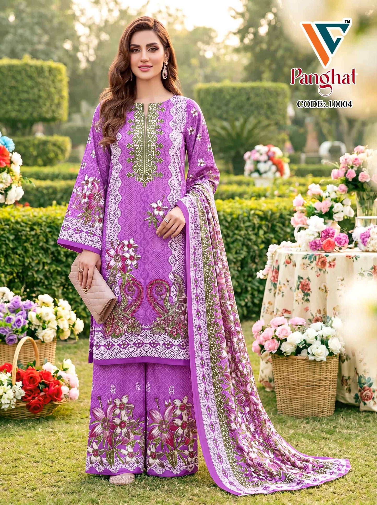 Vandana Creation Panghat Vol-10 Cotton Printed Dress Material Wholesale