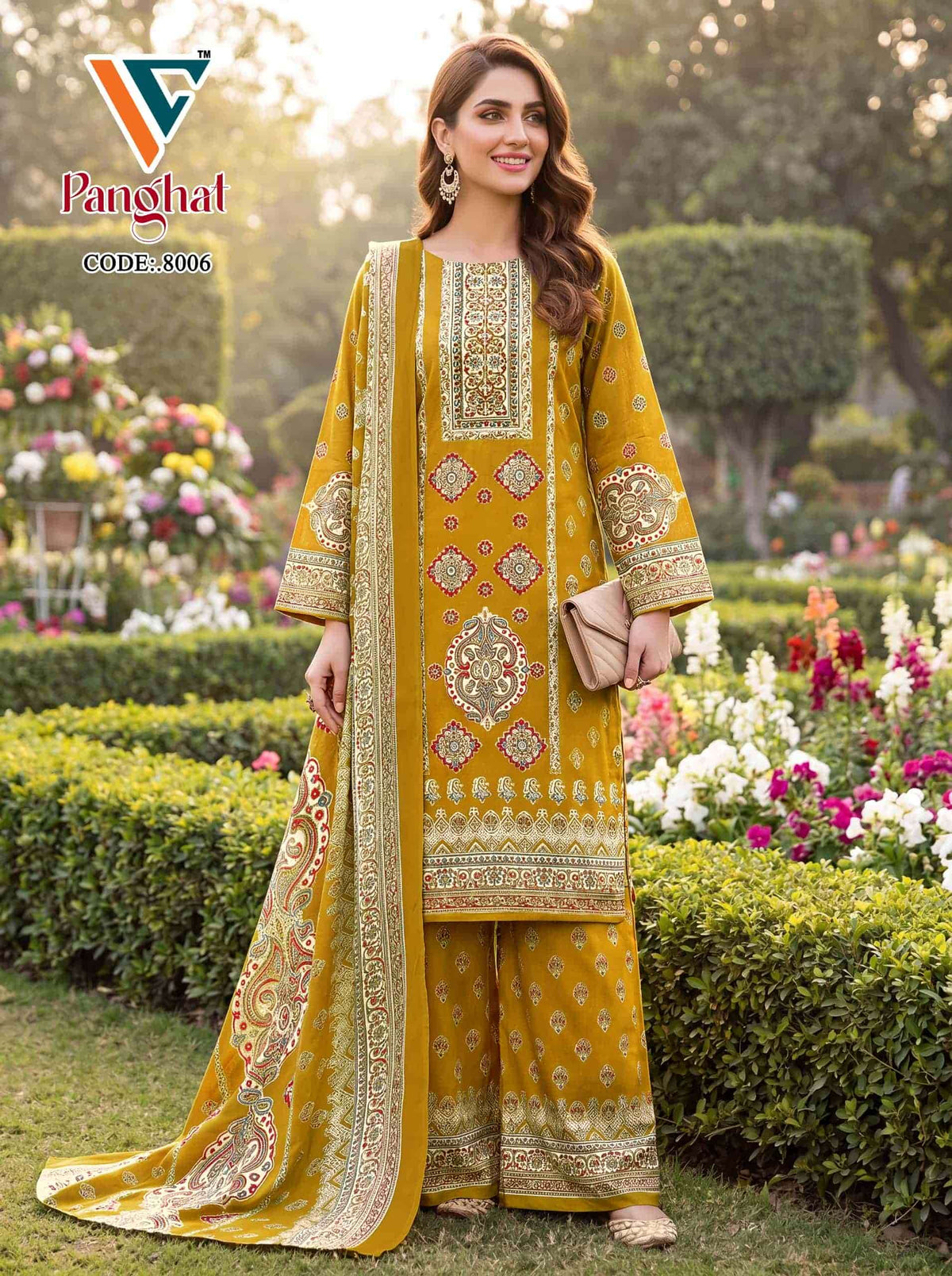 Vandana Creation Panghat Vol 9 Cotton Pakistani Suit