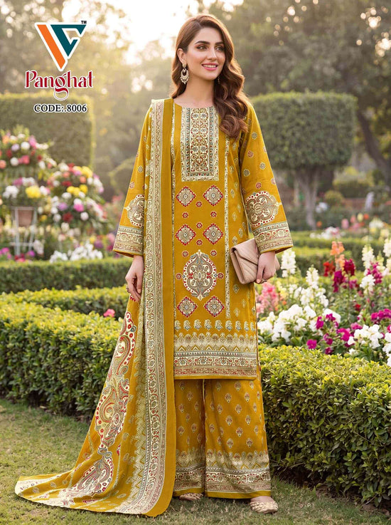 Vandana Creation Panghat Vol 9 Cotton Pakistani Suit