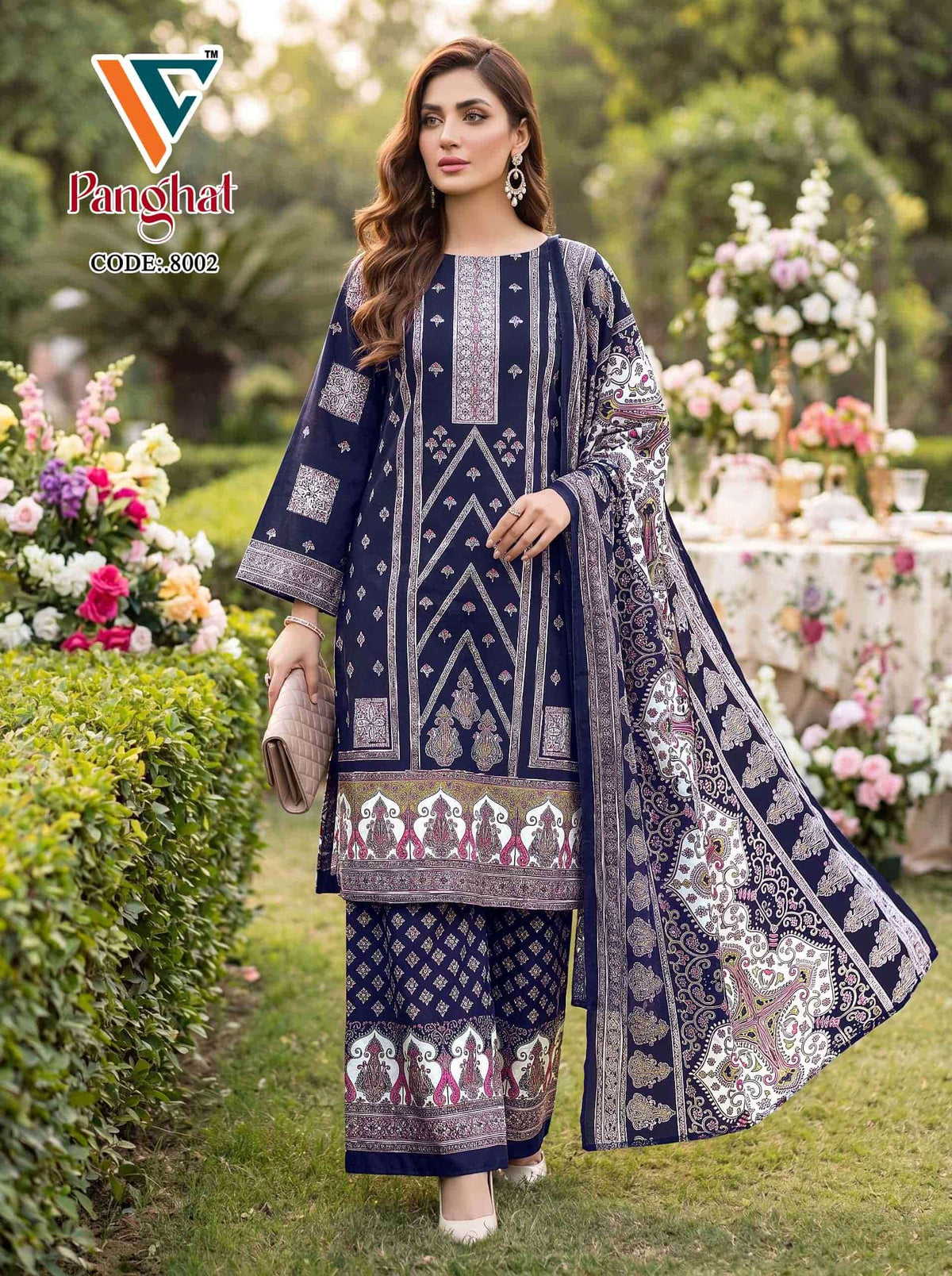 Vandana Creation Panghat Vol 9 Cotton Pakistani Suit