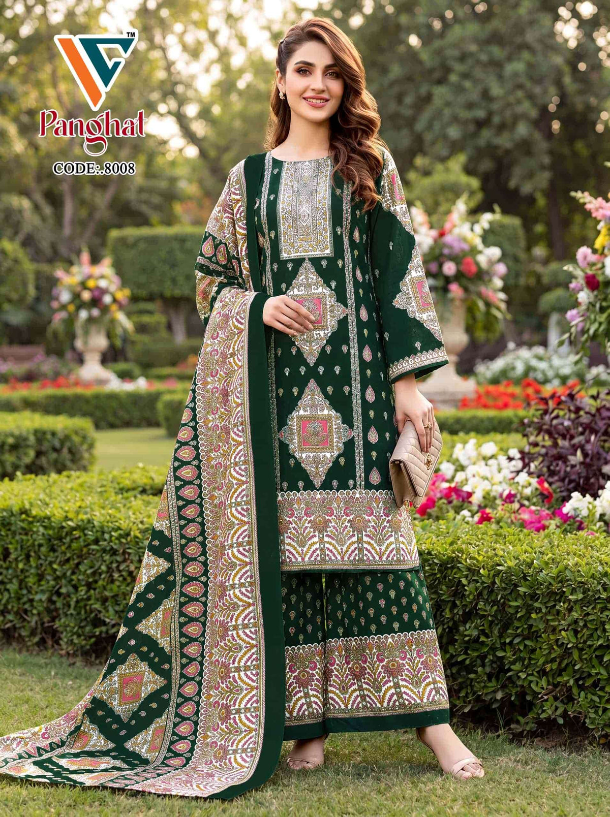 Vandana Creation Panghat Vol 9 Cotton Pakistani Suit