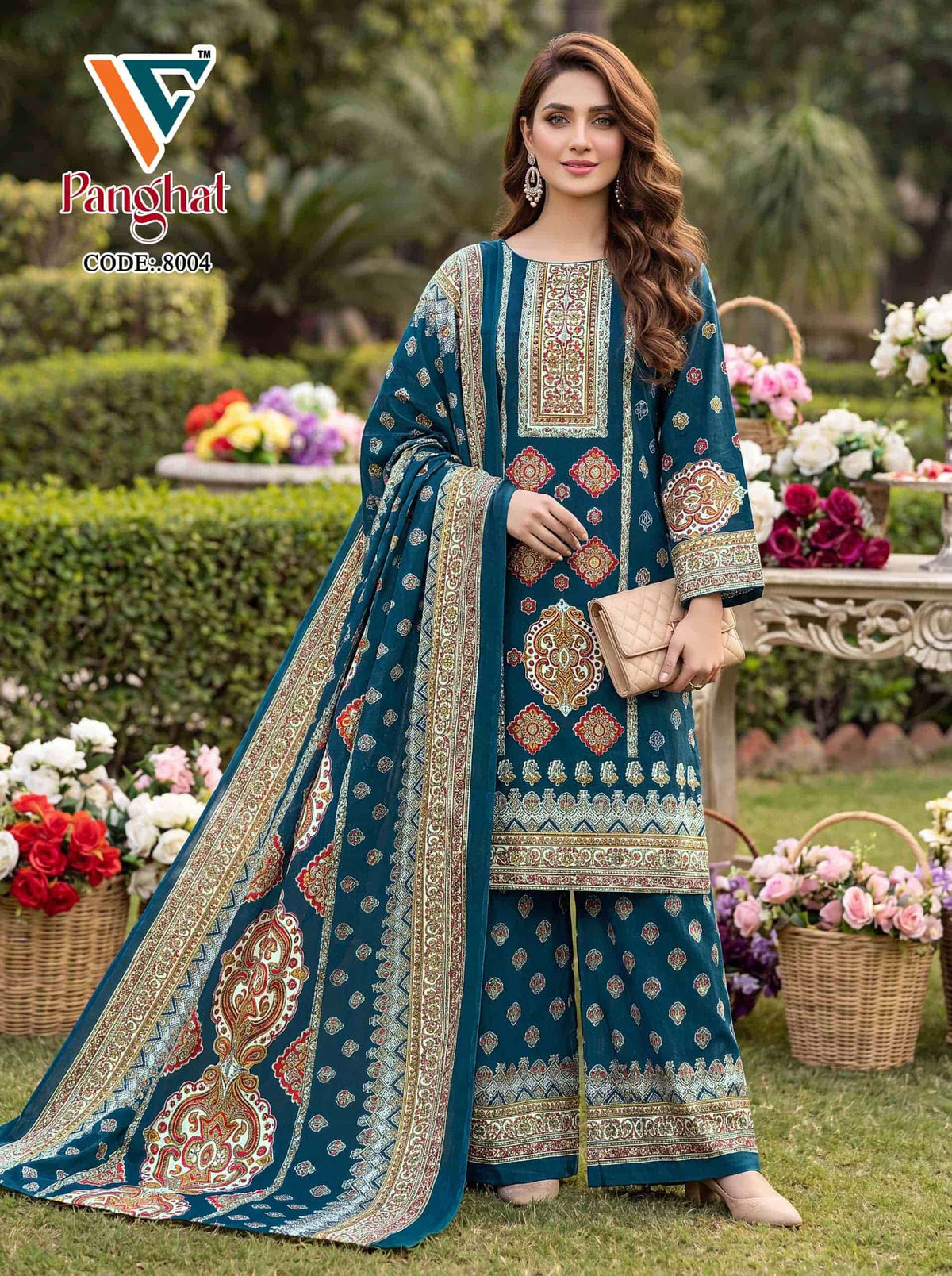 Vandana Creation Panghat Vol 9 Cotton Pakistani Suit