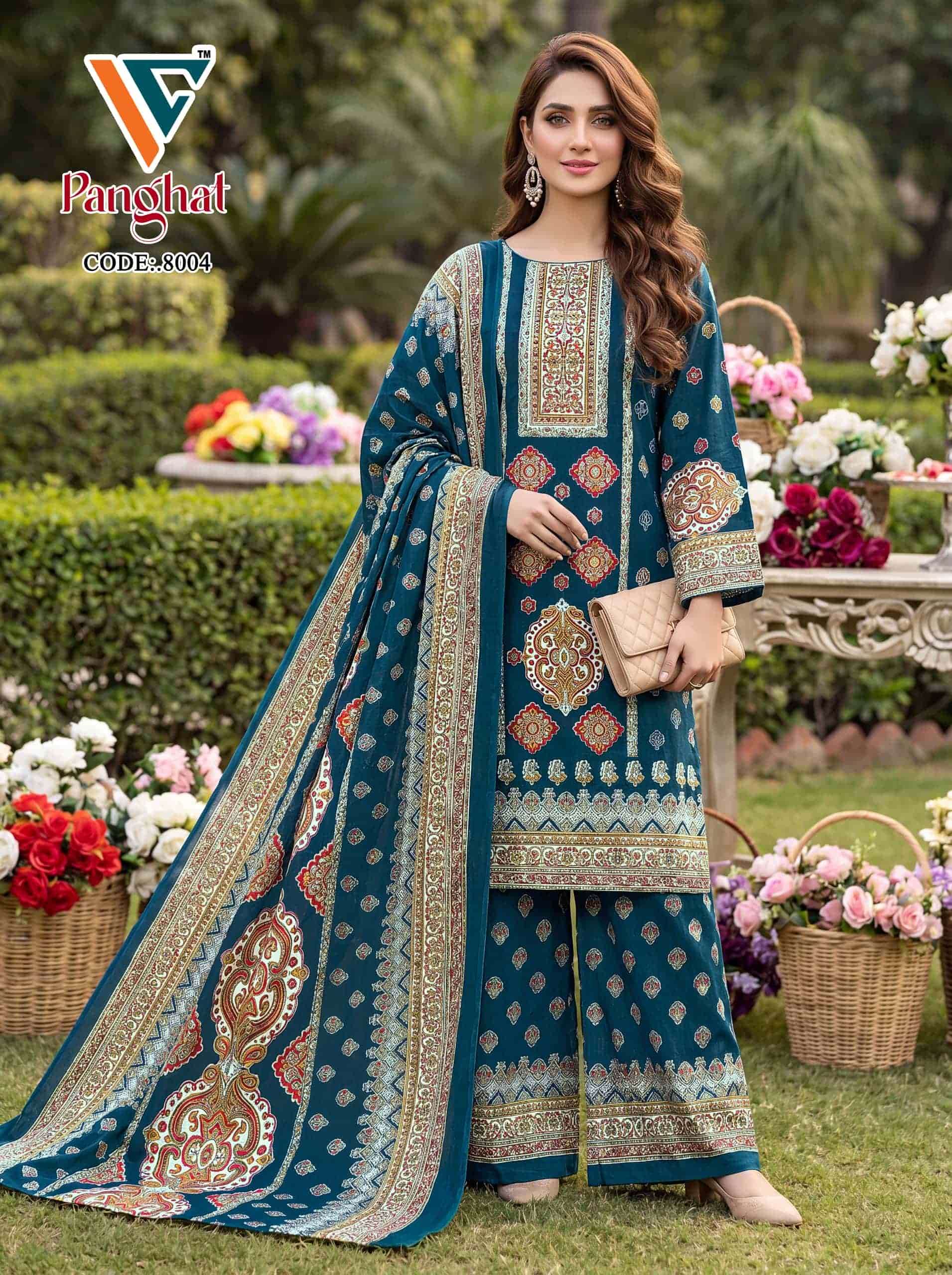 Vandana Creation Panghat Vol 9 Cotton Pakistani Suit