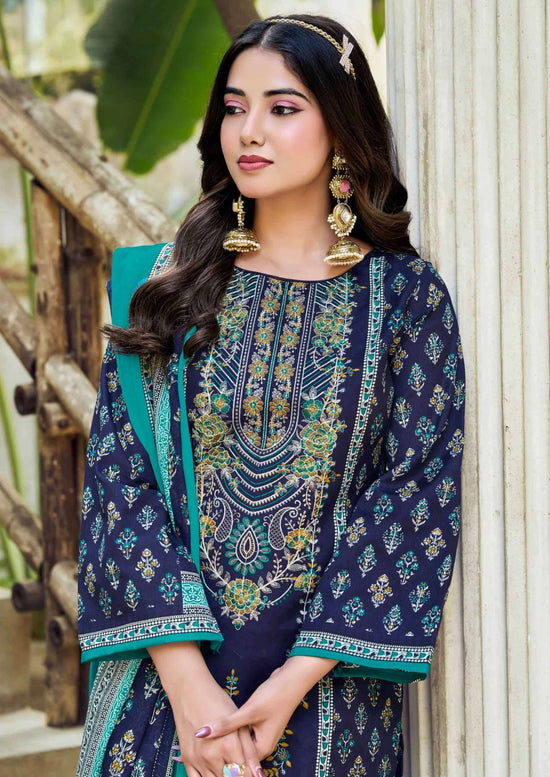 Vandana Creation Ruhani Vol 41 Cotton Embroidered Dress Material - Amrah Wholesale