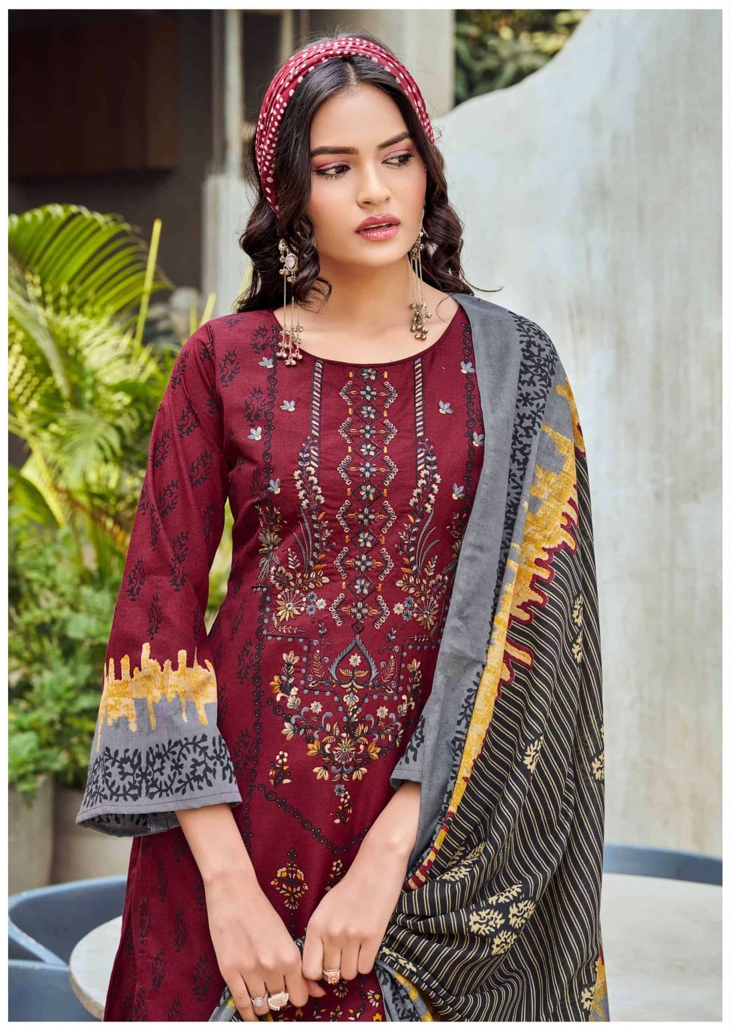 Vandana Creation Ruhani Vol 41 Cotton Embroidered Dress Material - Amrah Wholesale