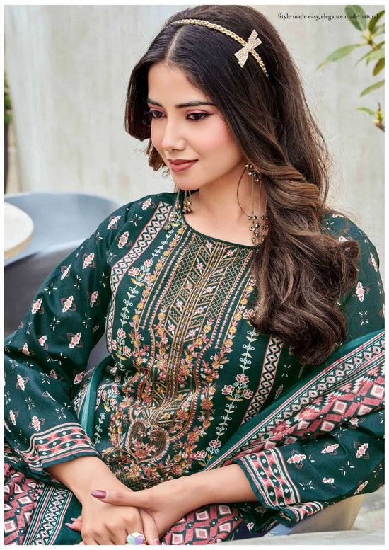 Vandana Creation Ruhani Vol 41 Cotton Embroidered Dress Material - Amrah Wholesale