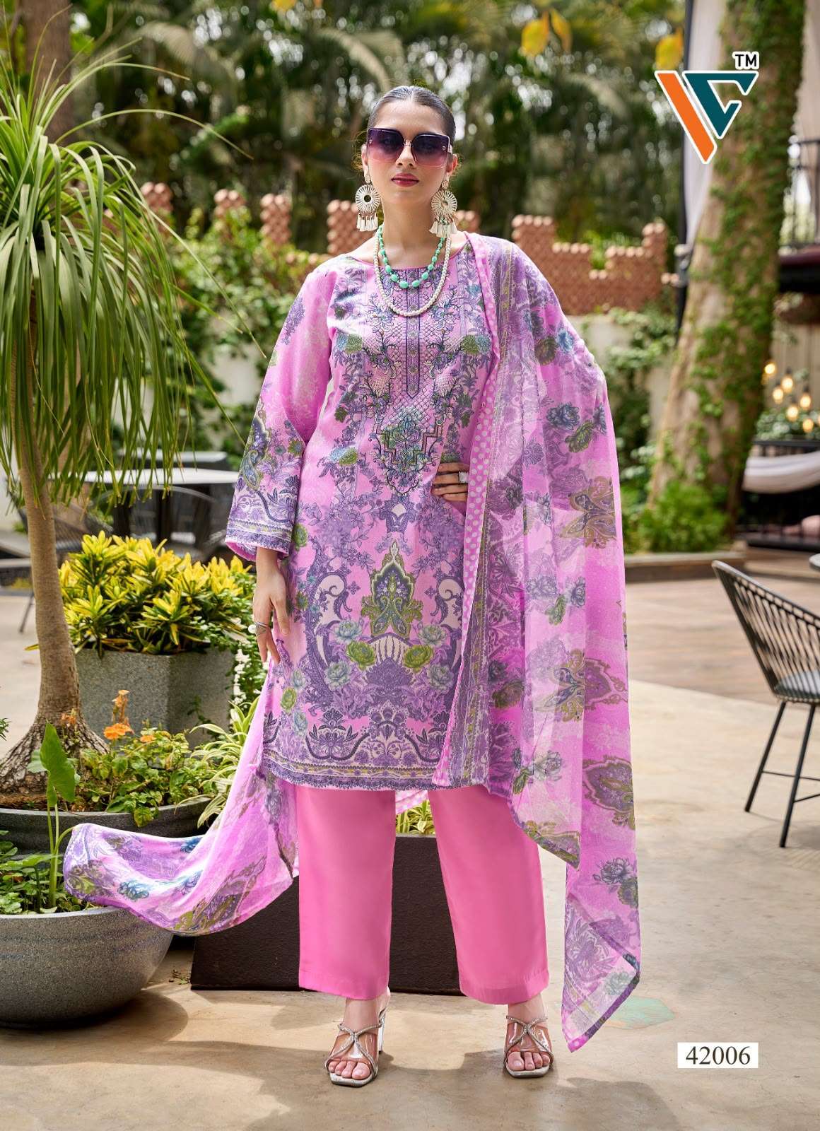 Vandana Creation Ruhani Vol-42 Cotton Printed Dress Material