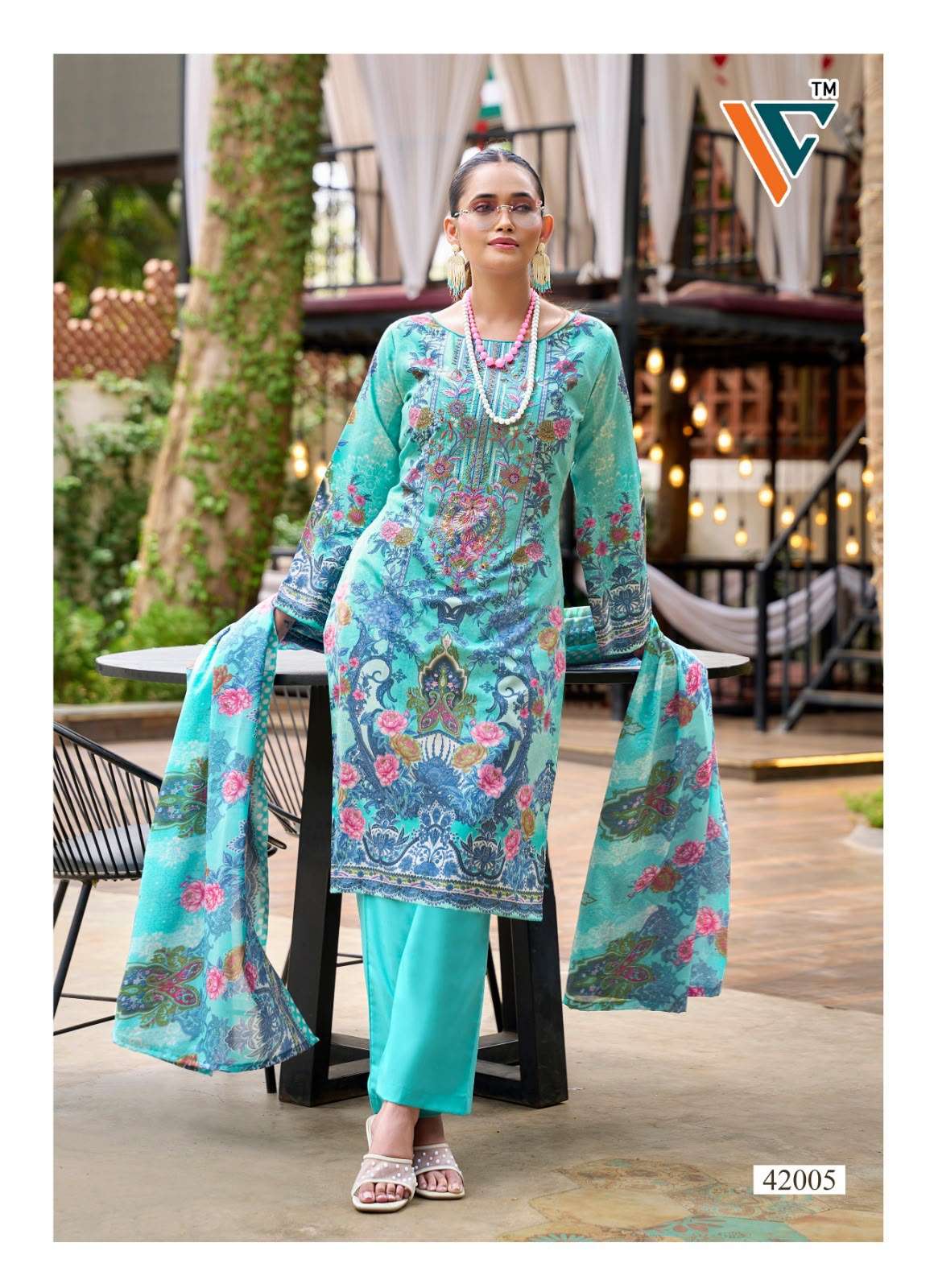 Vandana Creation Ruhani Vol-42 Cotton Printed Dress Material