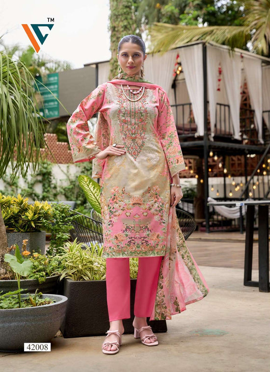 Vandana Creation Ruhani Vol-42 Cotton Printed Dress Material