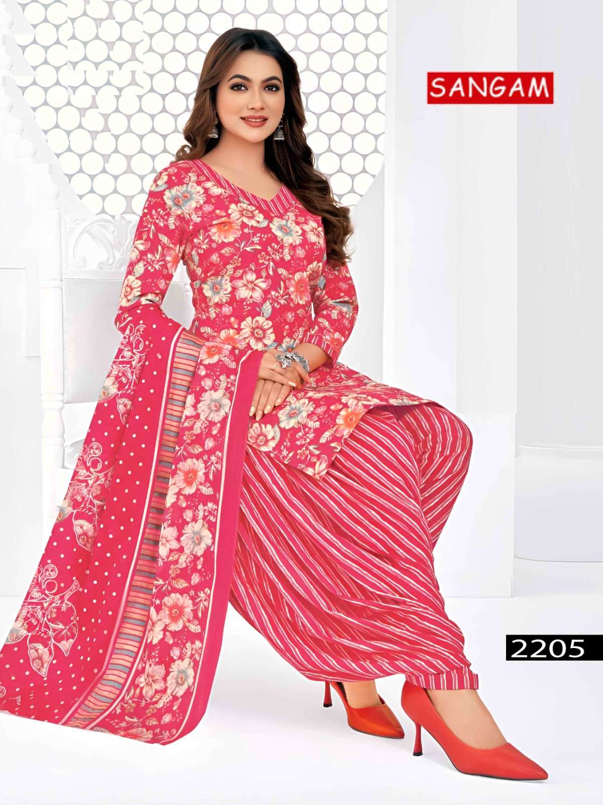 Vandana Creation Sangam Vol 22 Cotton Dress Material - Amrah Wholesale