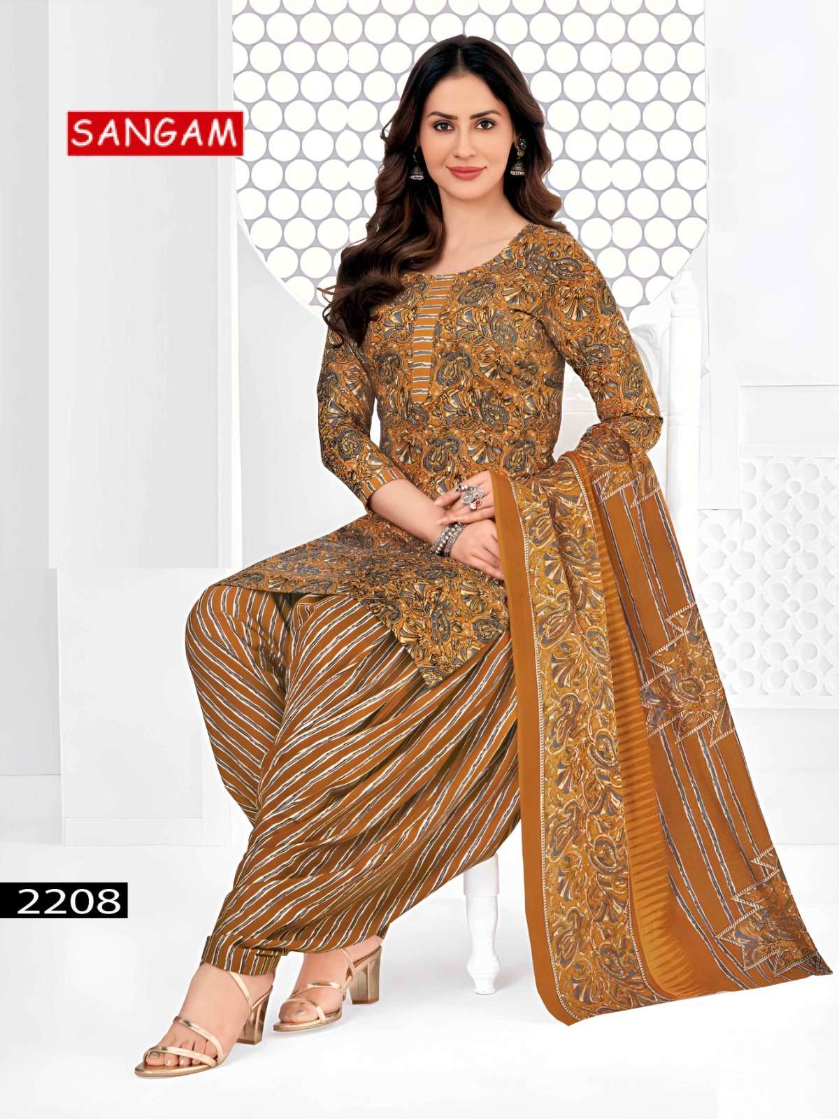 Vandana Creation Sangam Vol 22 Cotton Dress Material - Amrah Wholesale