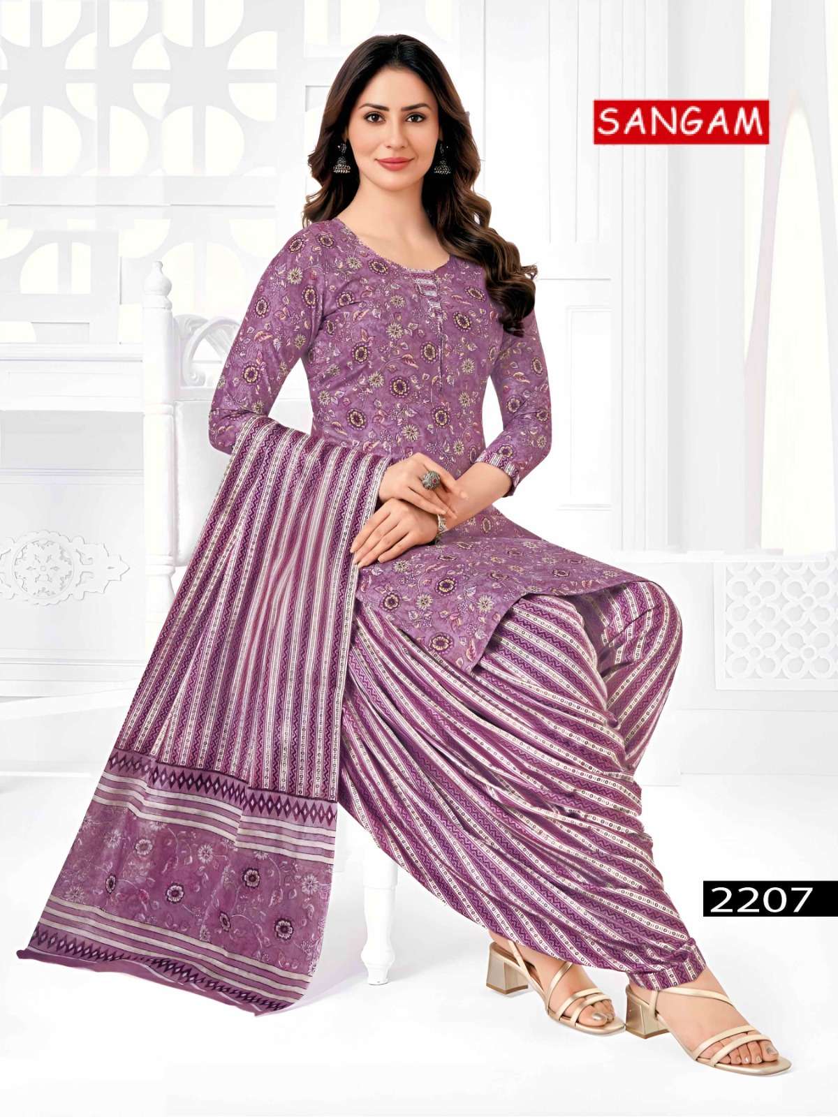Vandana Creation Sangam Vol 22 Cotton Dress Material - Amrah Wholesale