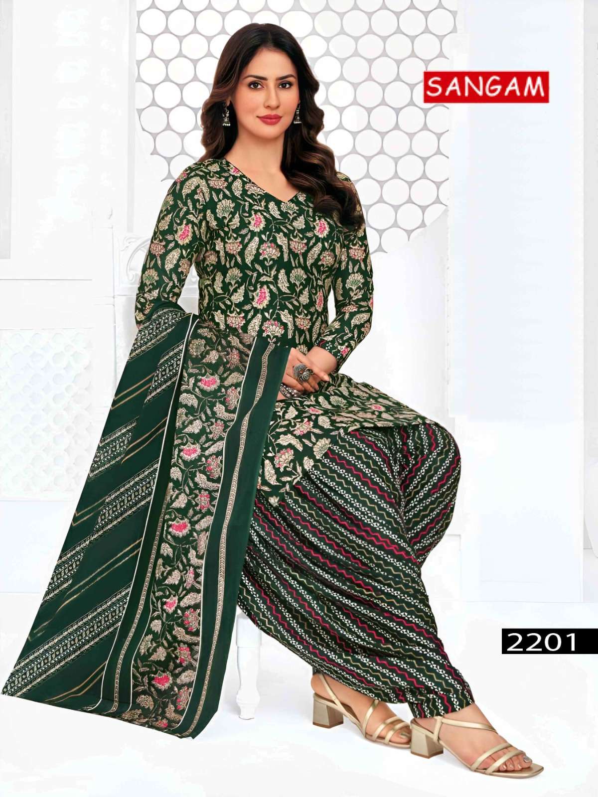 Vandana Creation Sangam Vol 22 Cotton Dress Material - Amrah Wholesale