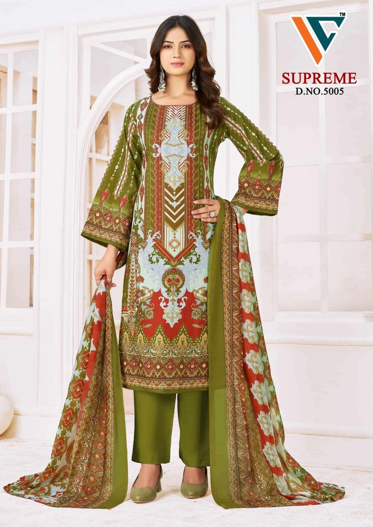 Vandana Creation Supreme Vol 5 Soft Cotton Dress Material - Amrah Wholesale