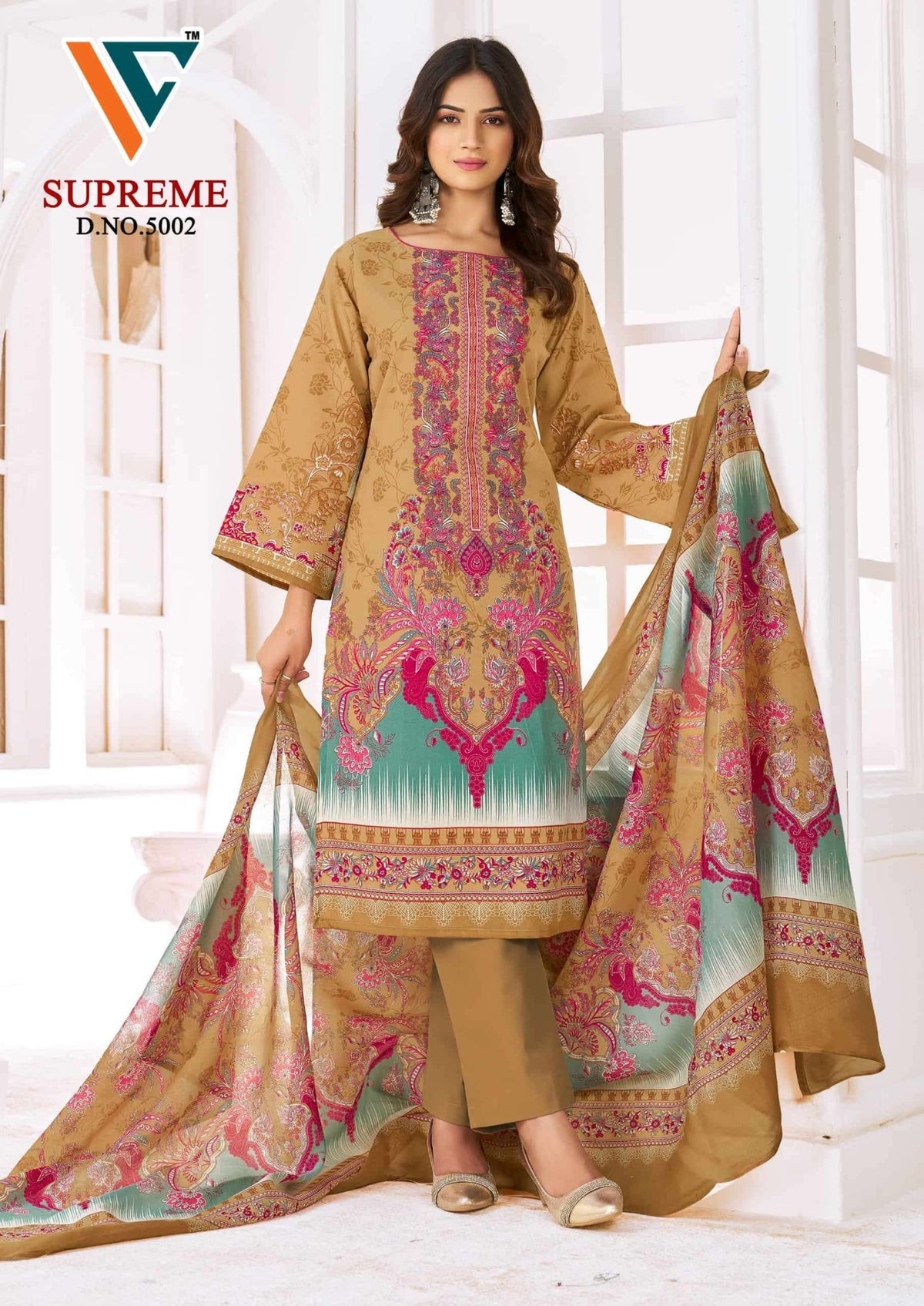 Vandana Creation Supreme Vol 5 Soft Cotton Dress Material - Amrah Wholesale