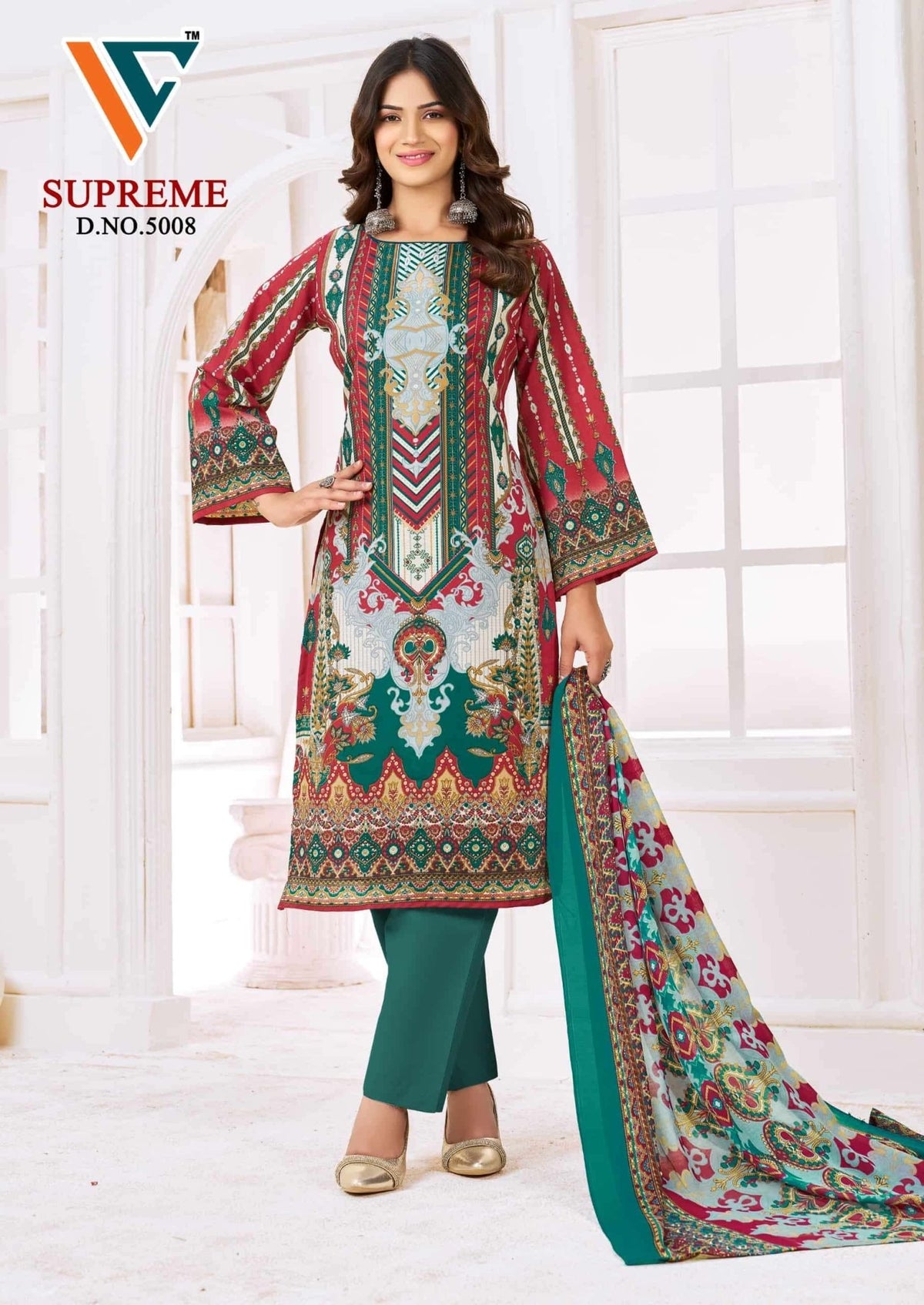 Vandana Creation Supreme Vol 5 Soft Cotton Dress Material - Amrah Wholesale