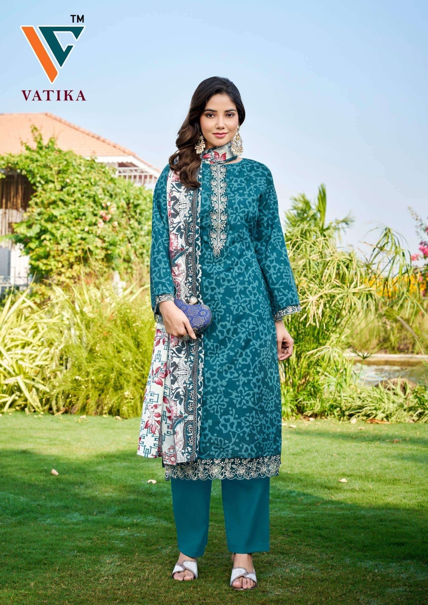 VANDANA CREATION Vatika Vol 02 Pure Cotton Printed Pakistani Suit - Amrah Wholesale
