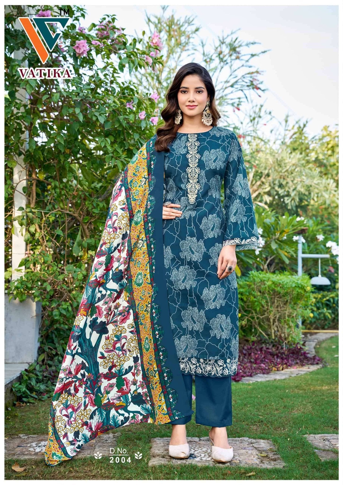 VANDANA CREATION Vatika Vol 02 Pure Cotton Printed Pakistani Suit - Amrah Wholesale