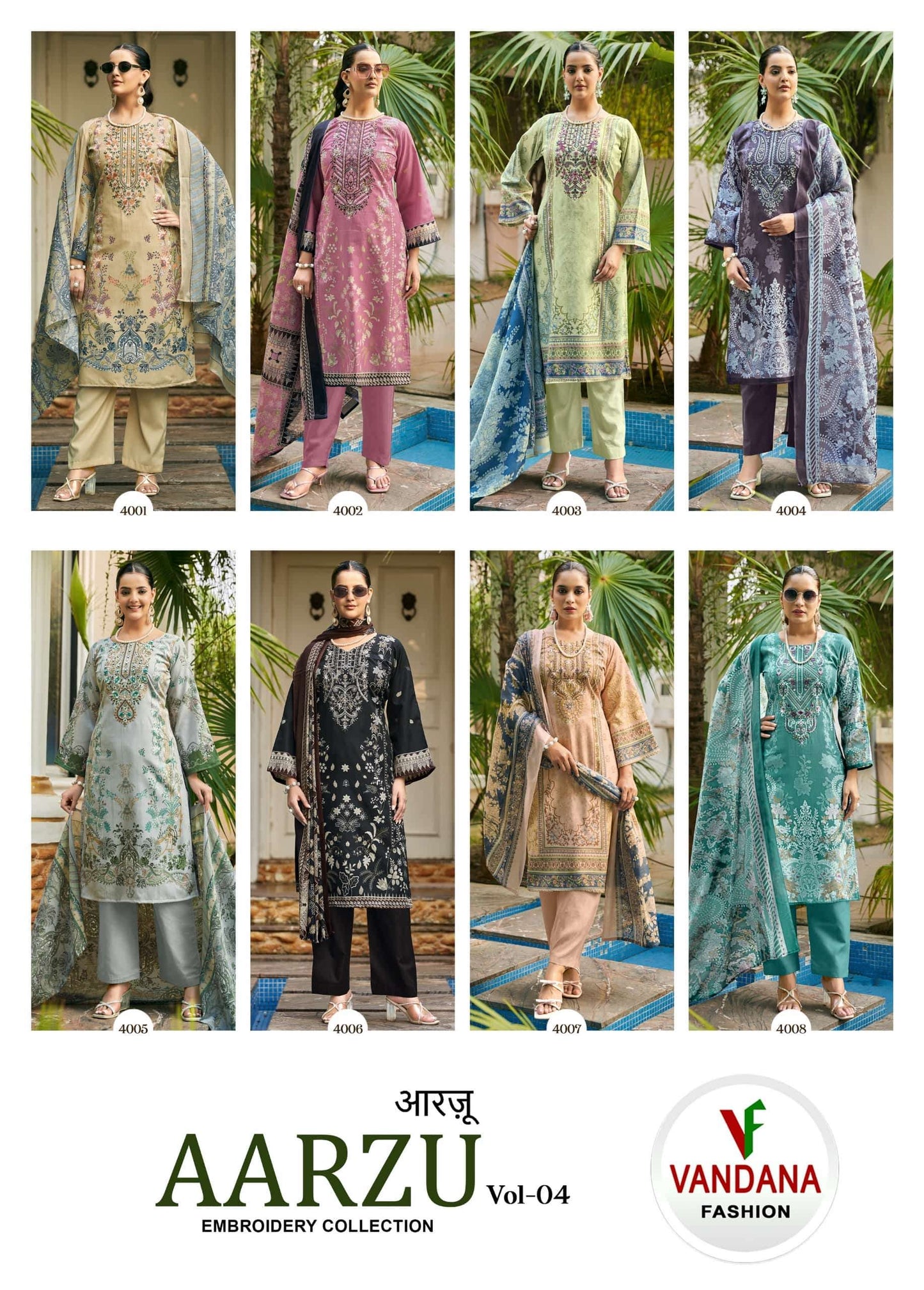 Vandana Fashion Aarzu Vol-04