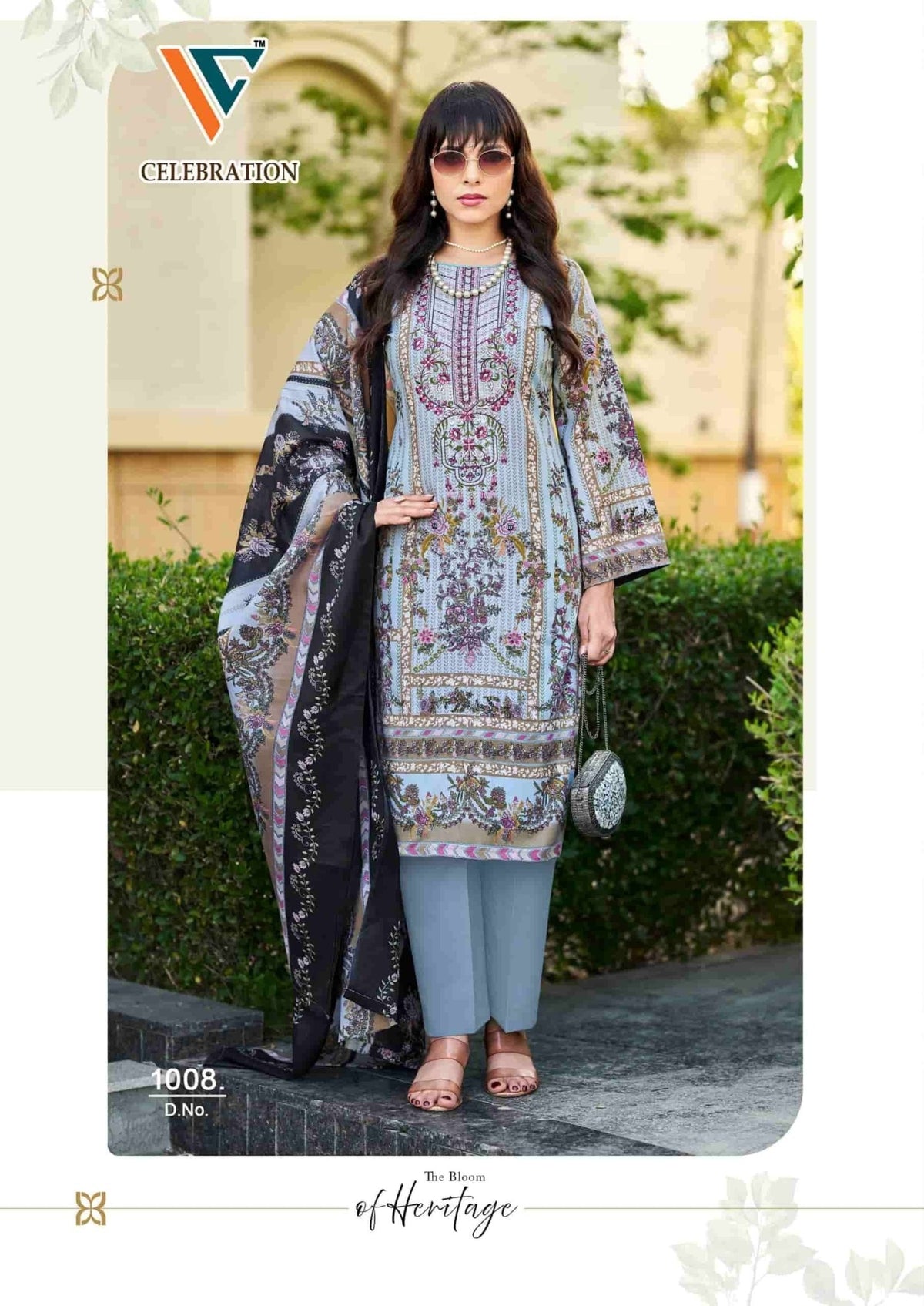 Vandana Fashion Celebration Vol 1 Designer Cotton Dress Material - Amrah Wholesale