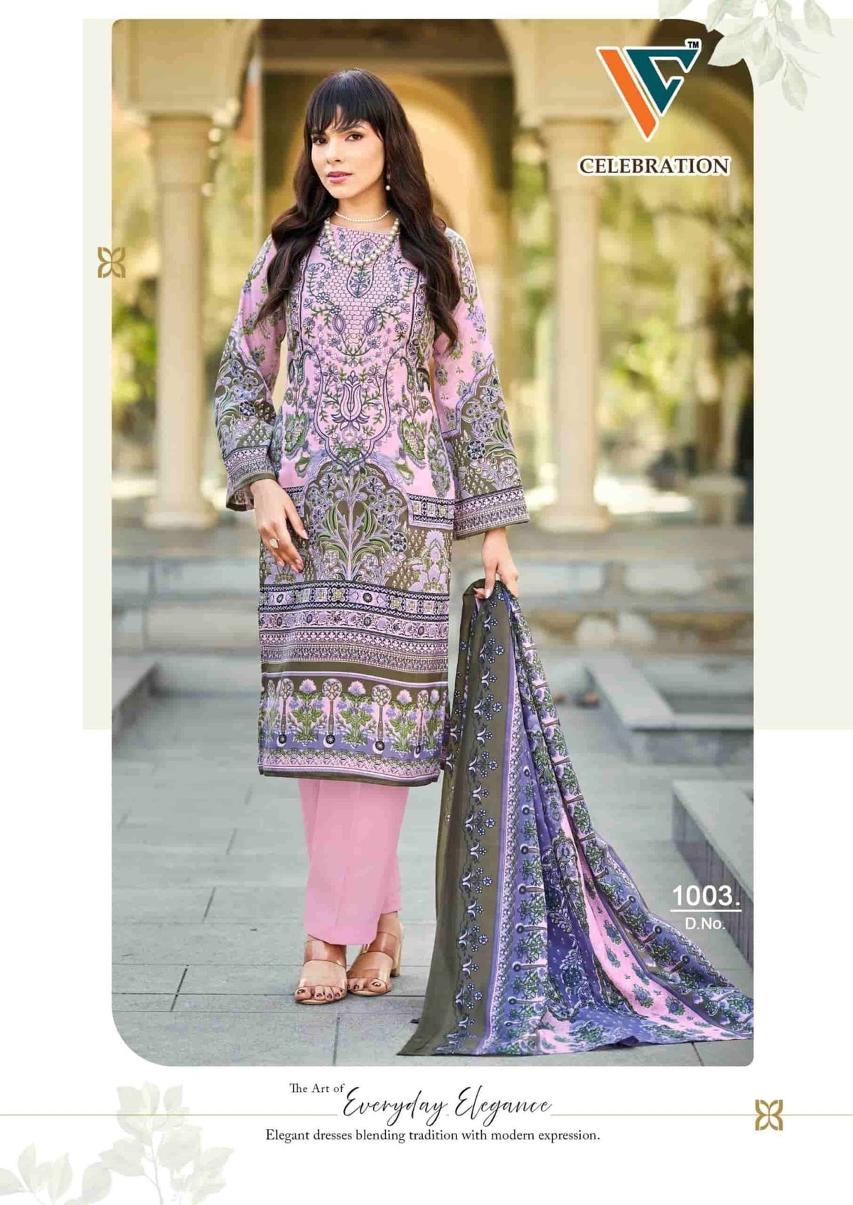 Vandana Fashion Celebration Vol 1 Designer Cotton Dress Material - Amrah Wholesale