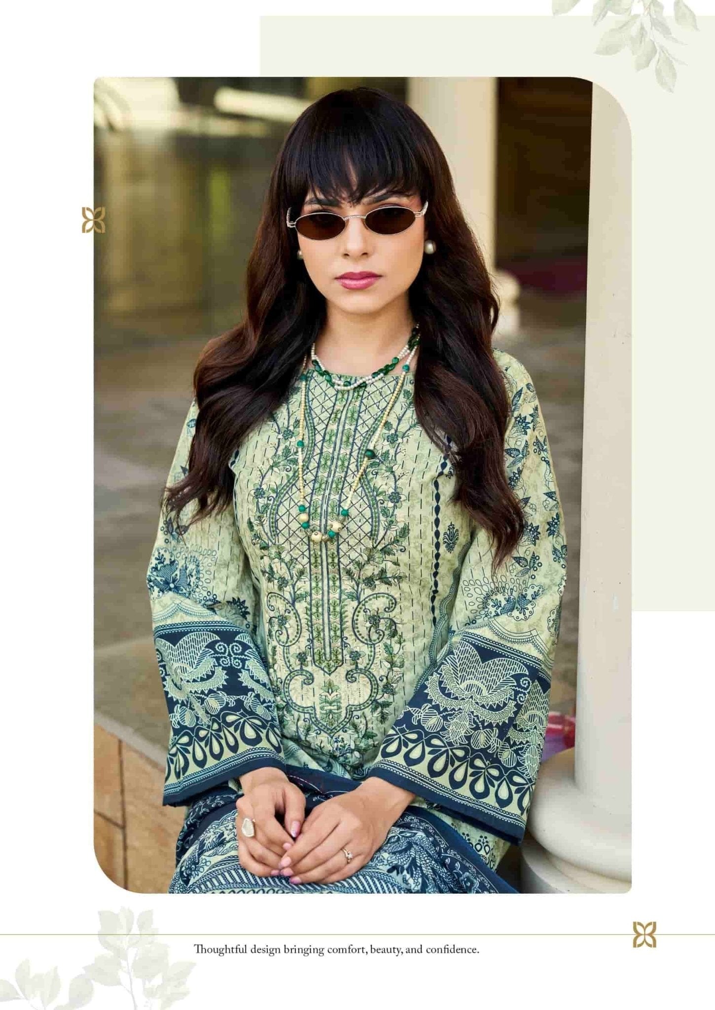 Vandana Fashion Celebration Vol 1 Designer Cotton Dress Material - Amrah Wholesale