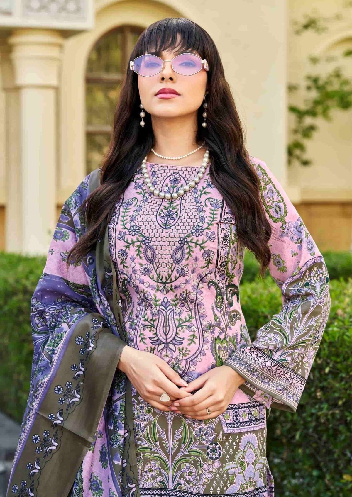 Vandana Fashion Celebration Vol 1 Designer Cotton Dress Material - Amrah Wholesale