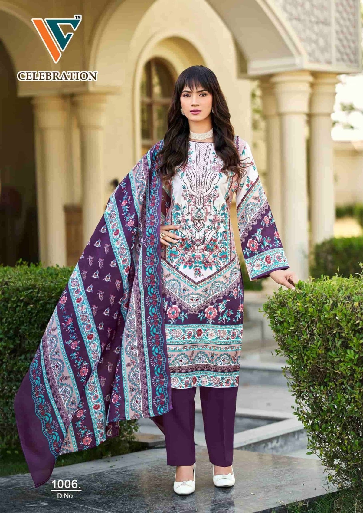 Vandana Fashion Celebration Vol 1 Designer Cotton Dress Material - Amrah Wholesale