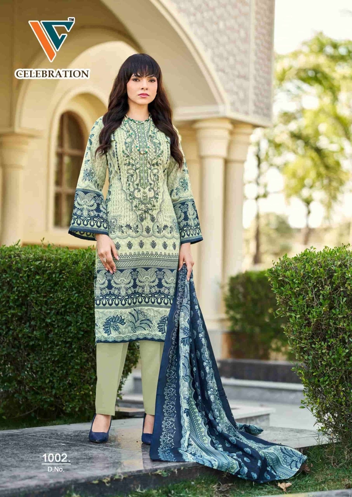 Vandana Fashion Celebration Vol 1 Designer Cotton Dress Material - Amrah Wholesale